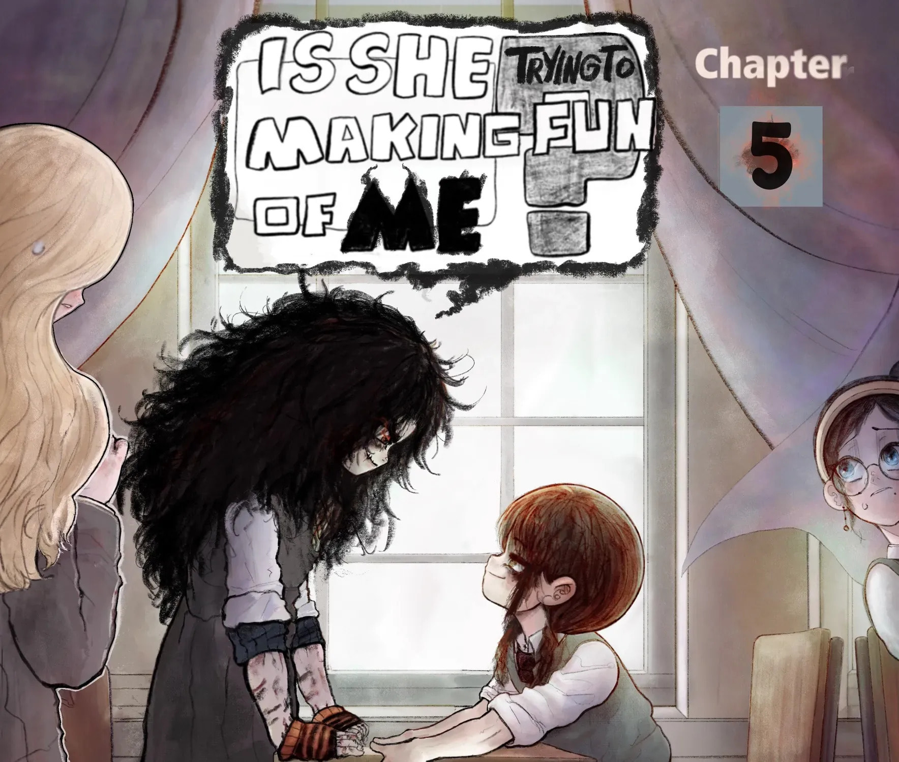 Is she making fun of me? Chapter 5 page 57 - 