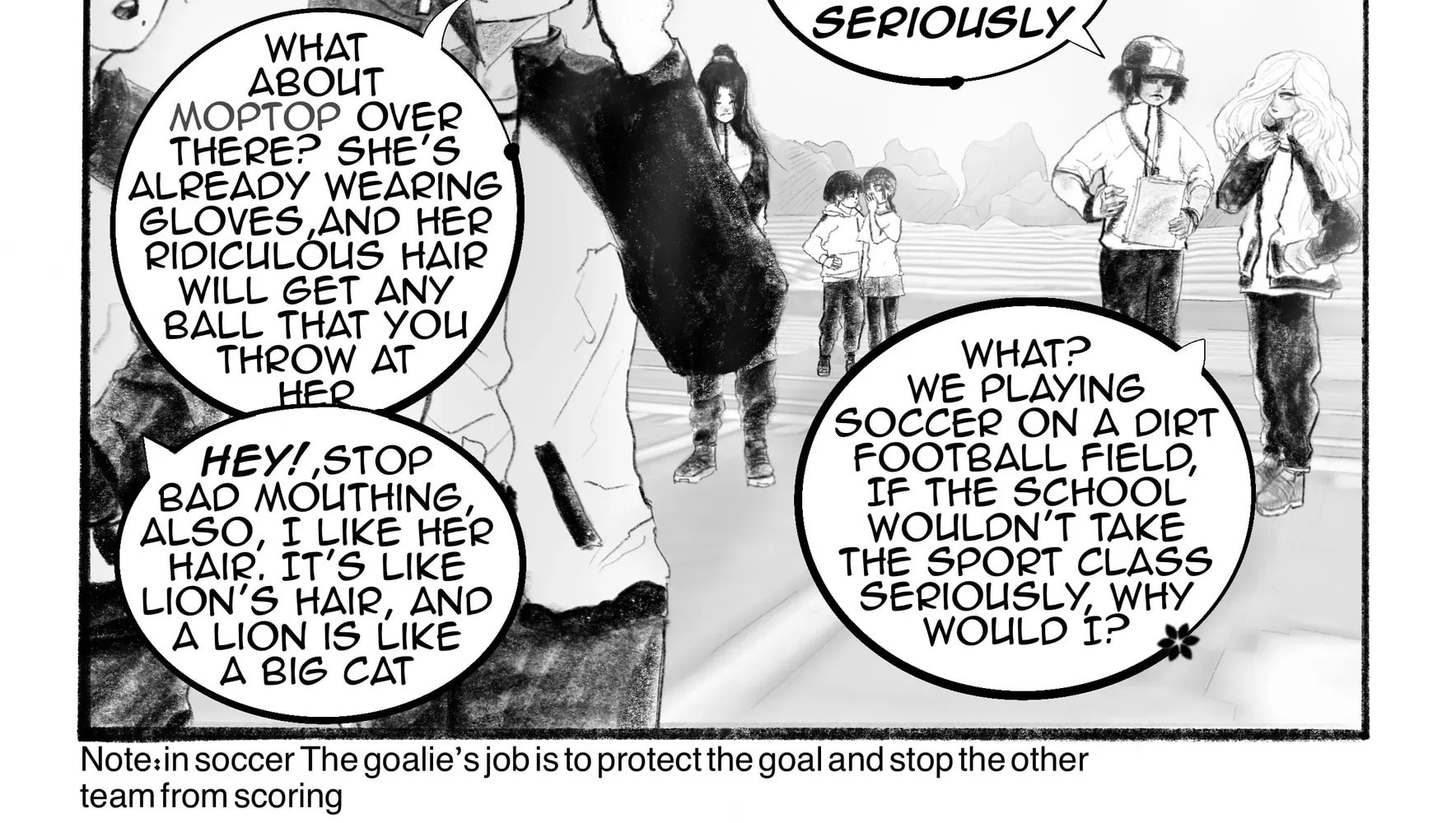 Is she making fun of me? Chapter 5 page 8 - 