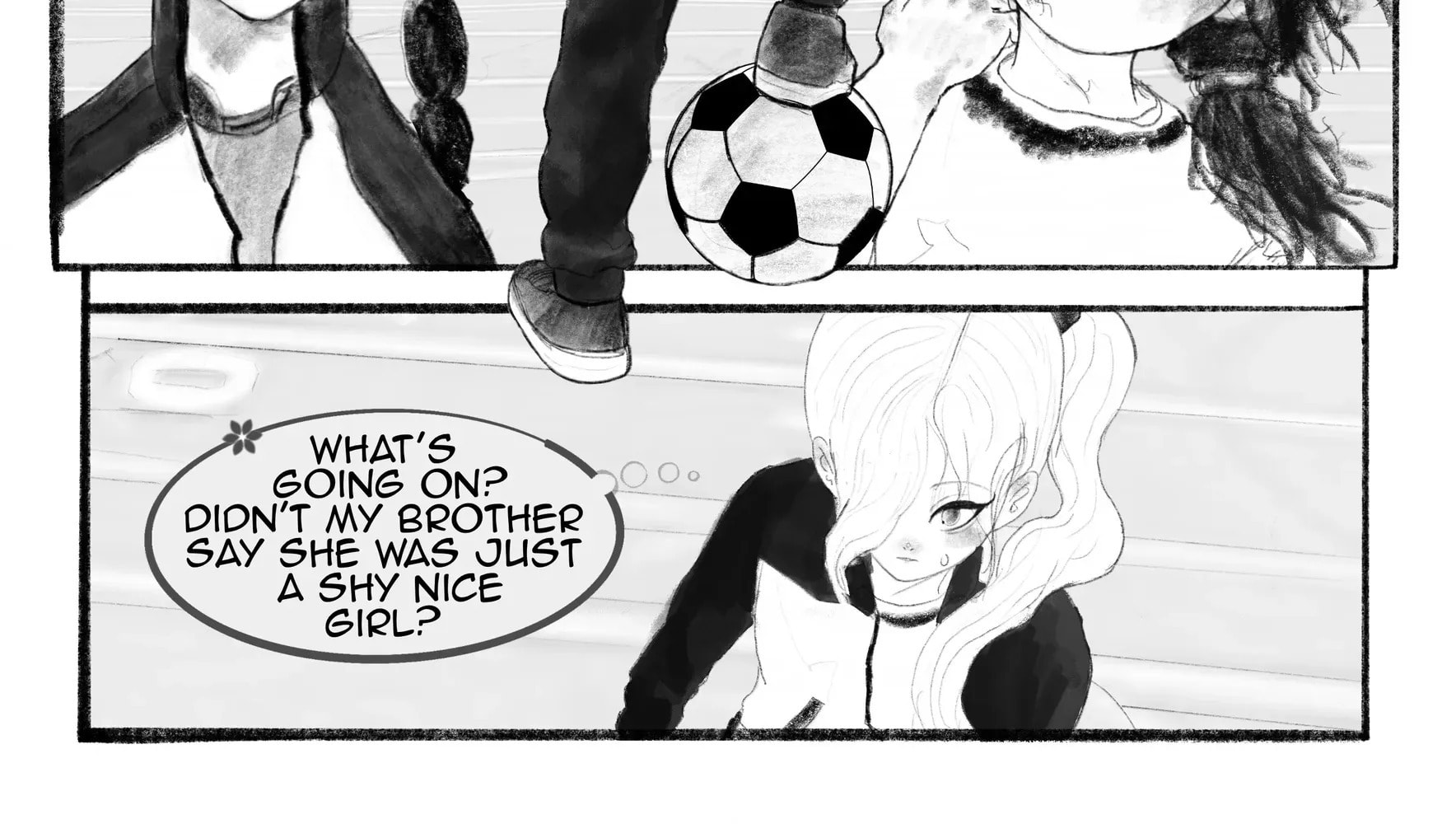 Is she making fun of me? Chapter 6 page 4 - 