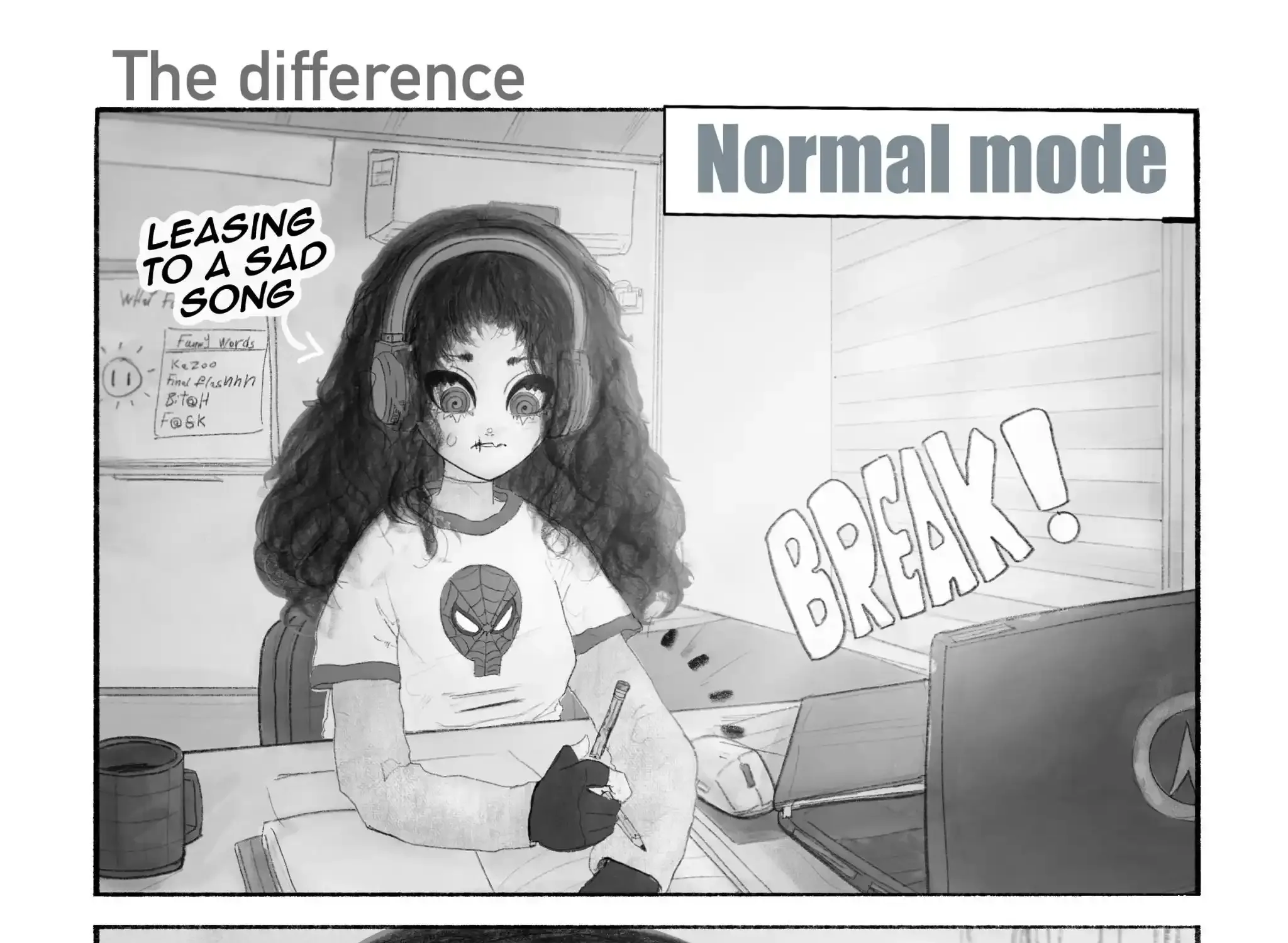 Is she making fun of me? Chapter 7.5 page 1 - 