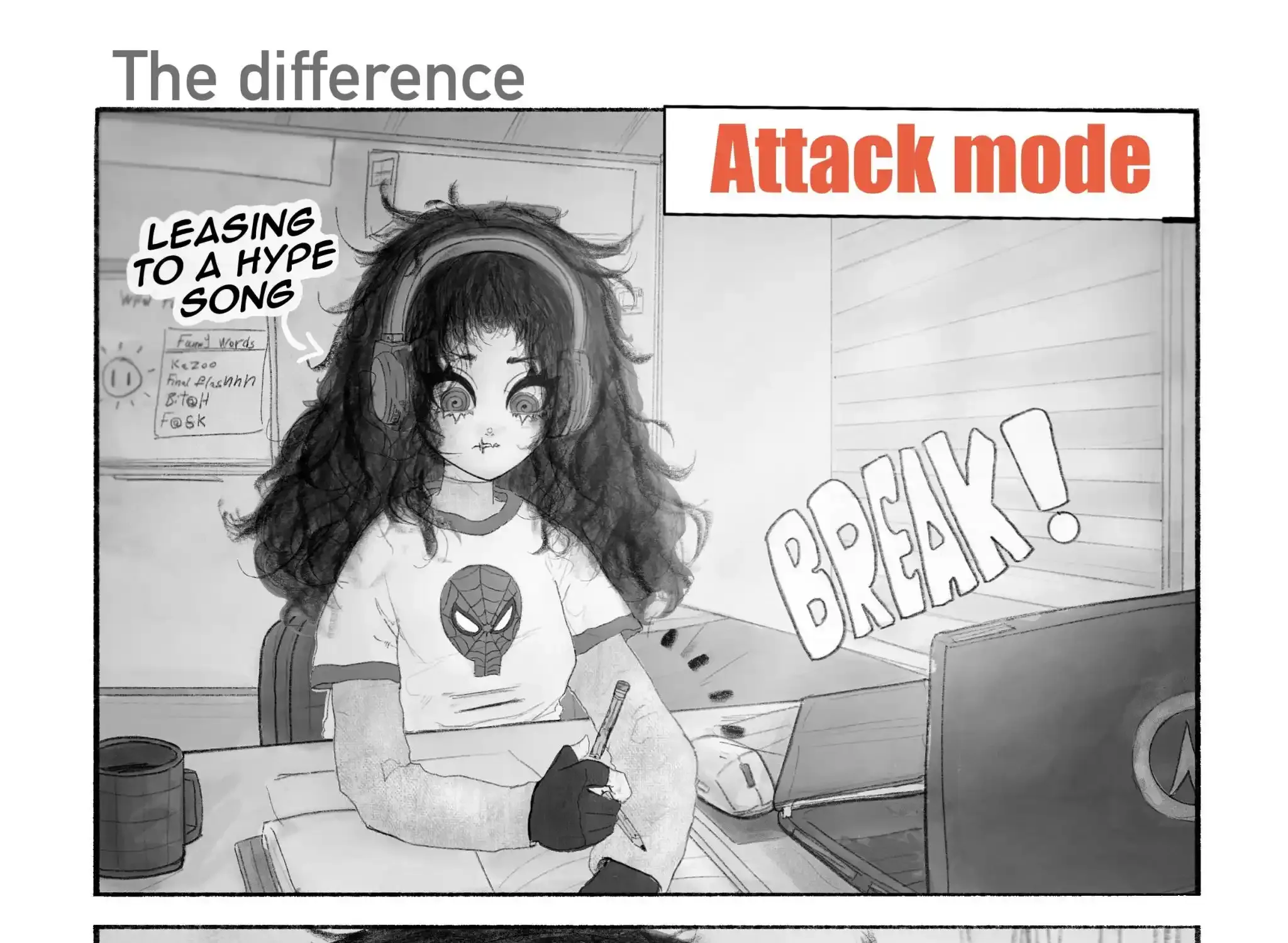 Is she making fun of me? Chapter 7.5 page 3 - 