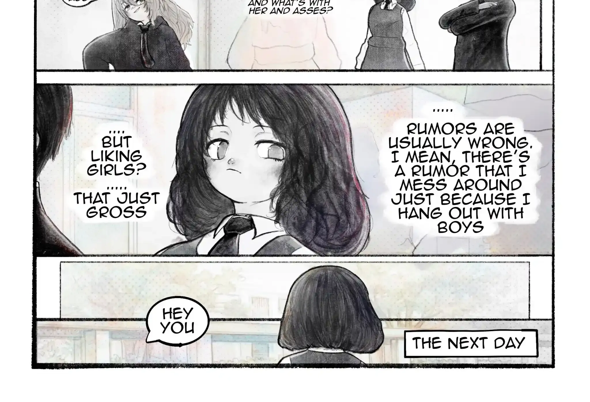 Is she making fun of me? Chapter 7 page 4 - 