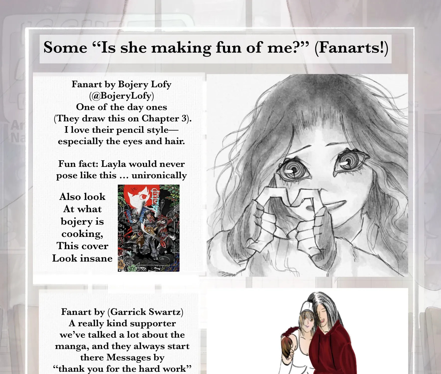 Is she making fun of me? Chapter 8.5 page 3 - 