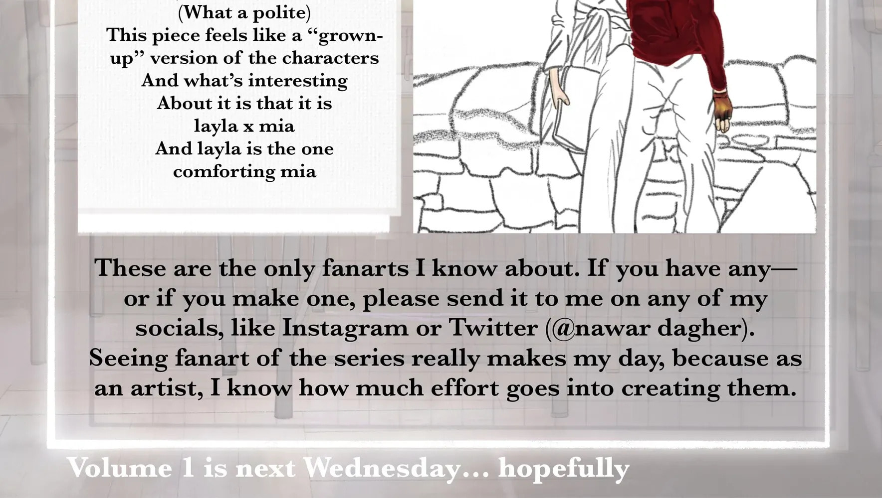 Is she making fun of me? Chapter 8.5 page 4 - 