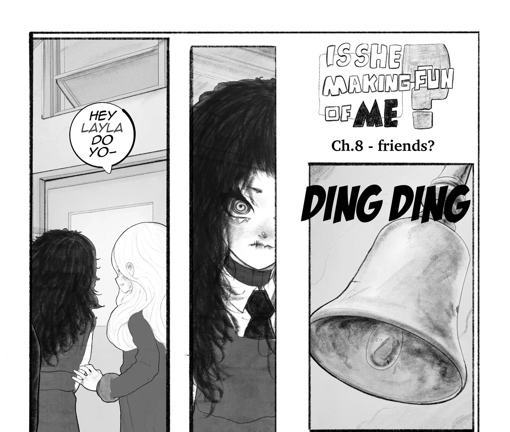 Is she making fun of me? Chapter 8 page 1 - 
