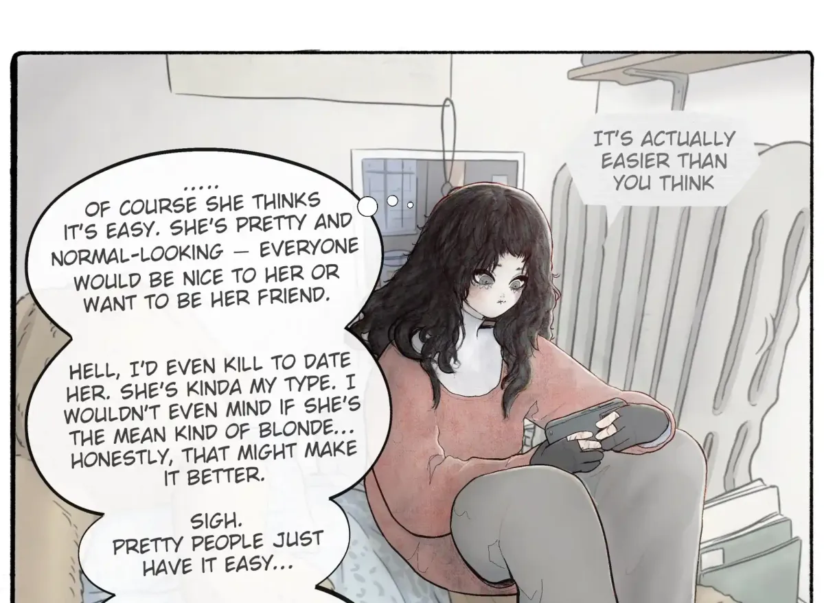 Is she making fun of me? Chapter 9.5 page 3 - 