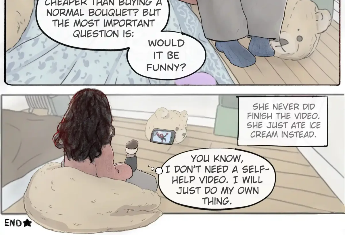 Is she making fun of me? Chapter 9.5 page 6 - 