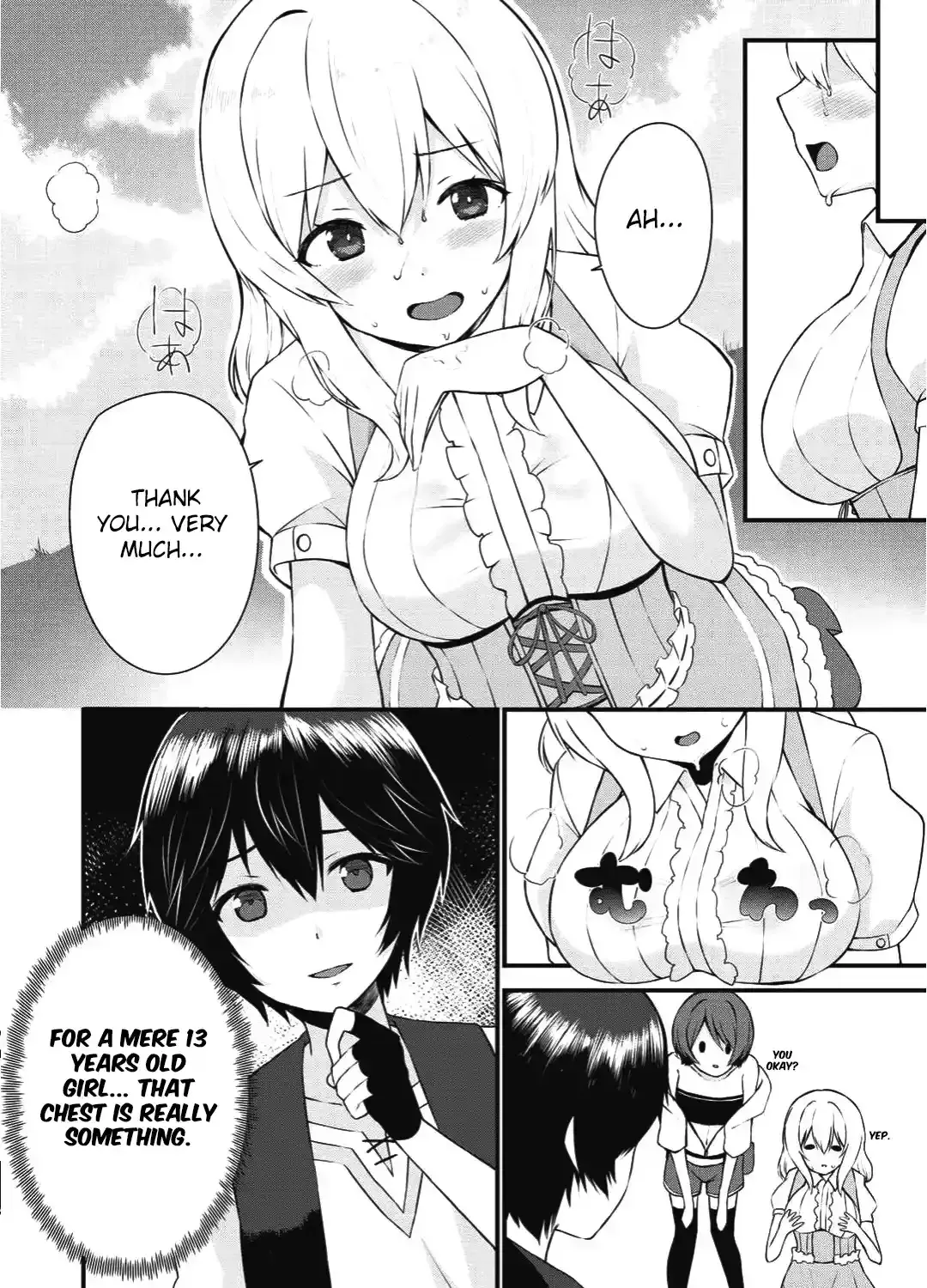 Is the Only Option a Slave Merchant?: Harem? What is that, is It Tasty Chapter 1 page 14 - 