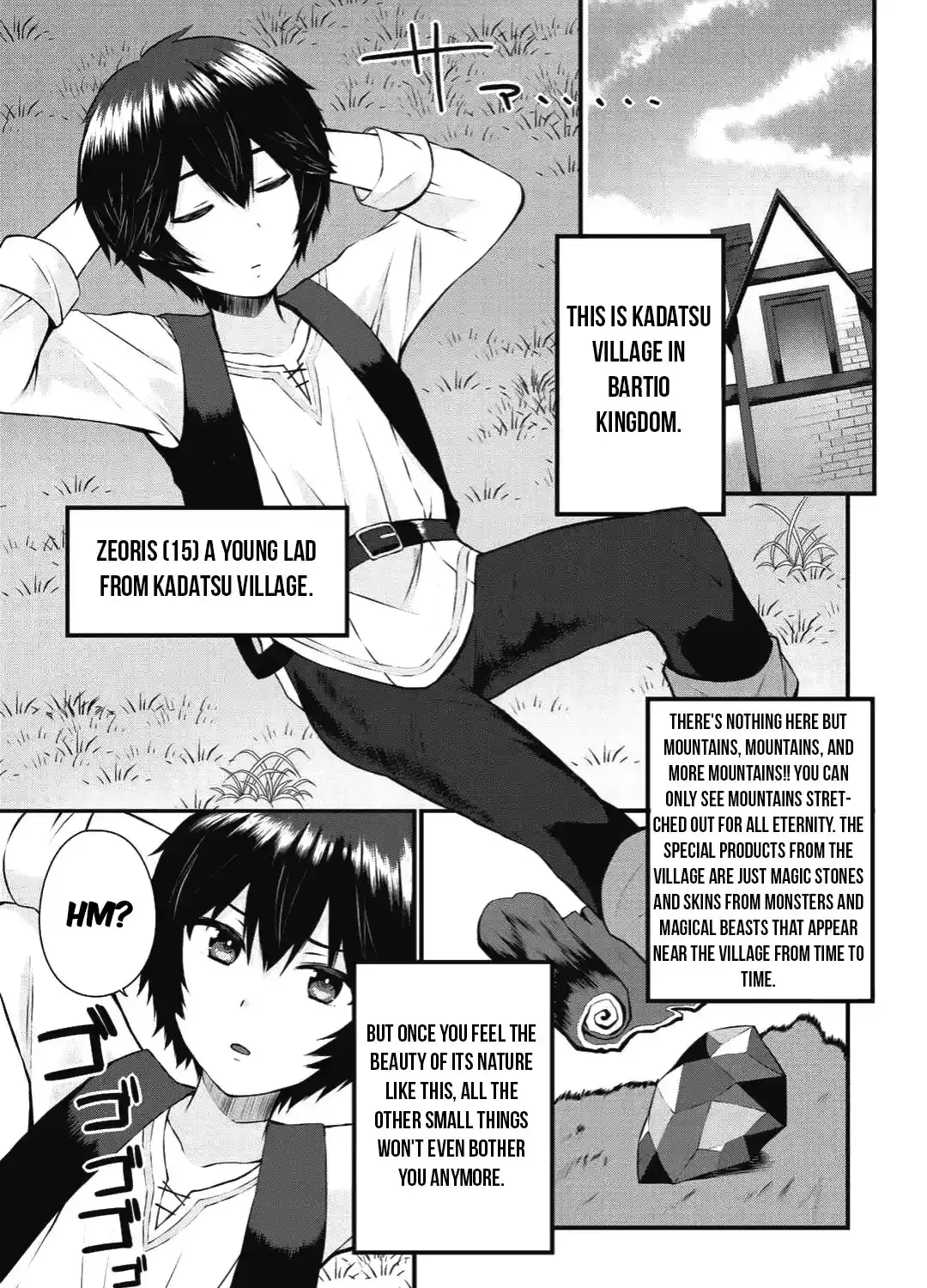 Is the Only Option a Slave Merchant?: Harem? What is that, is It Tasty Chapter 1 page 3 - 