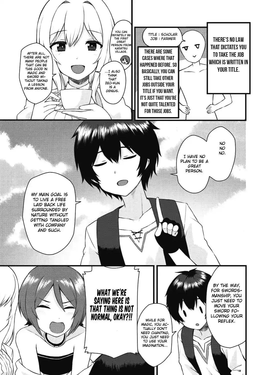 Is the Only Option a Slave Merchant?: Harem? What is that, is It Tasty Chapter 1 page 24 - 