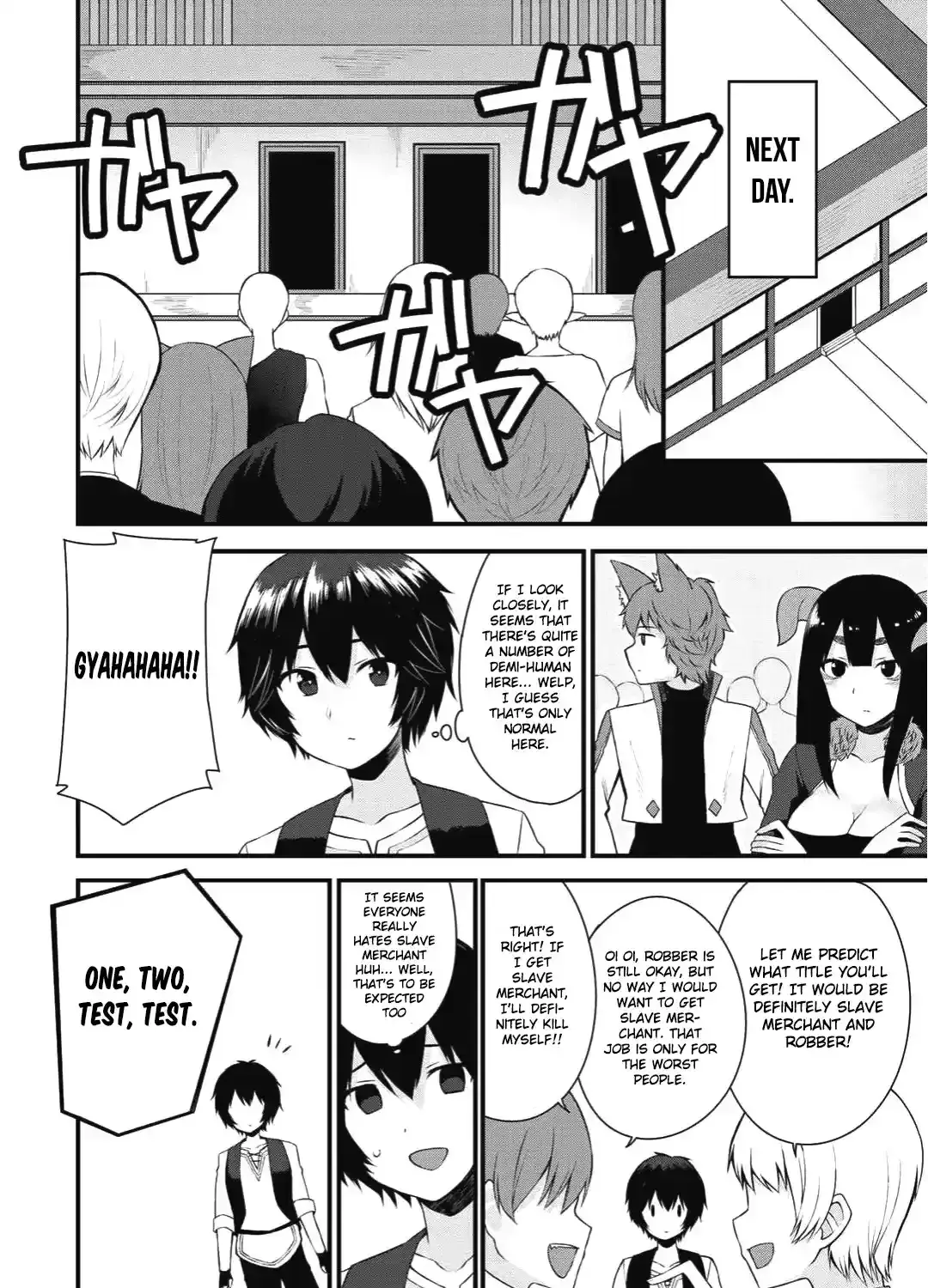 Is the Only Option a Slave Merchant?: Harem? What is that, is It Tasty Chapter 1 page 38 - 