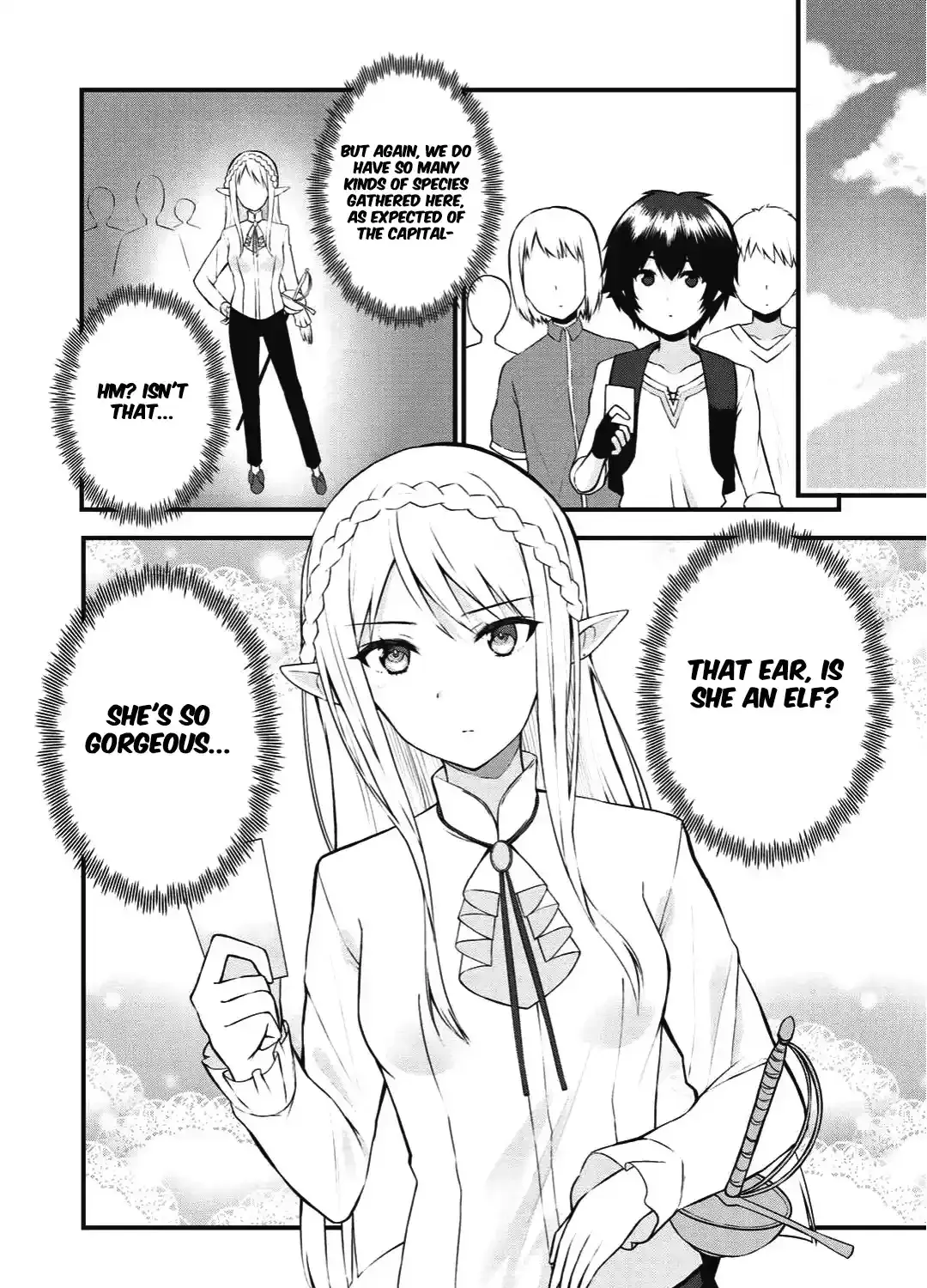 Is the Only Option a Slave Merchant?: Harem? What is that, is It Tasty Chapter 1 page 46 - 