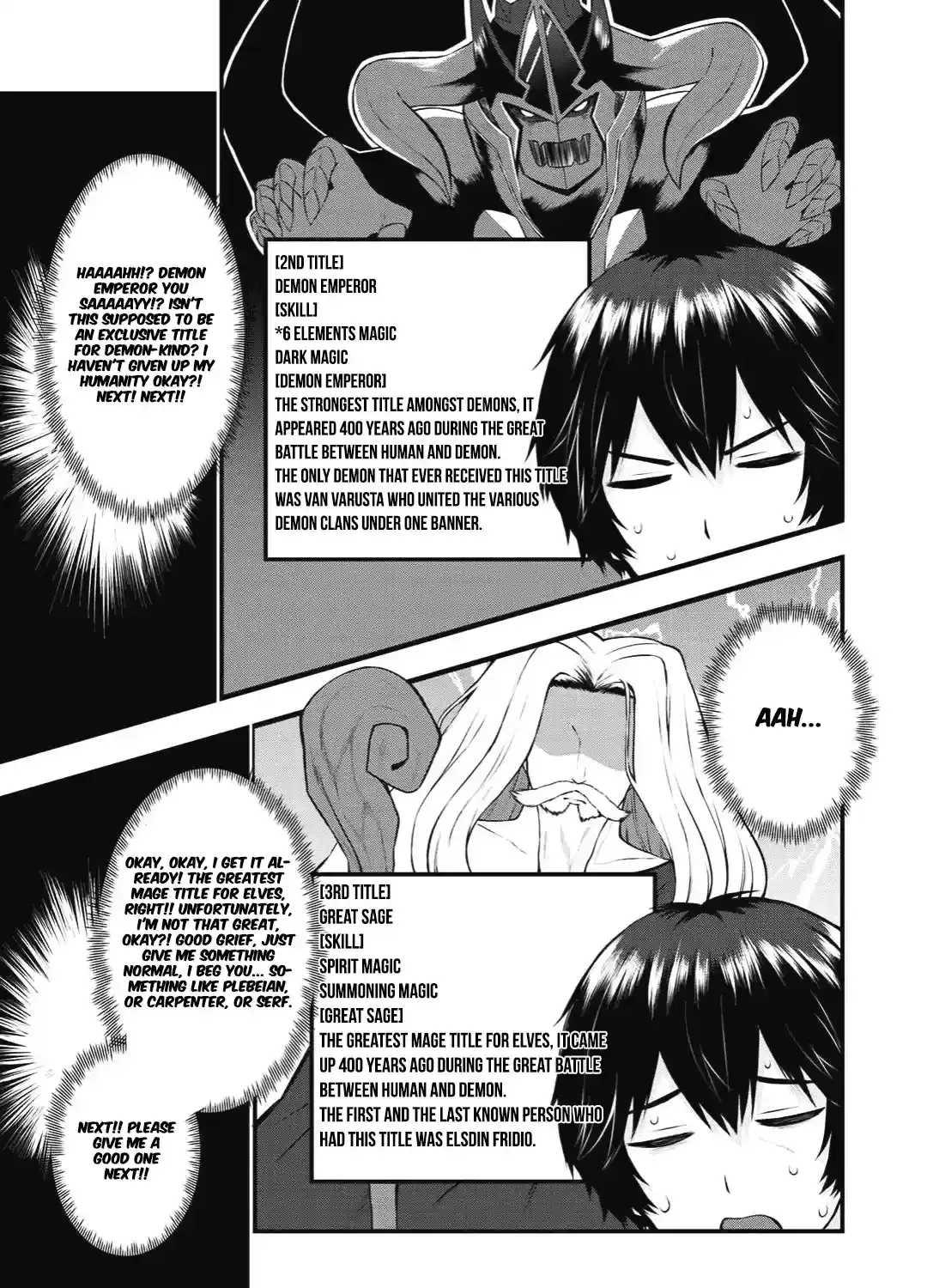 Is the Only Option a Slave Merchant?: Harem? What is that, is It Tasty Chapter 1 page 52 - 