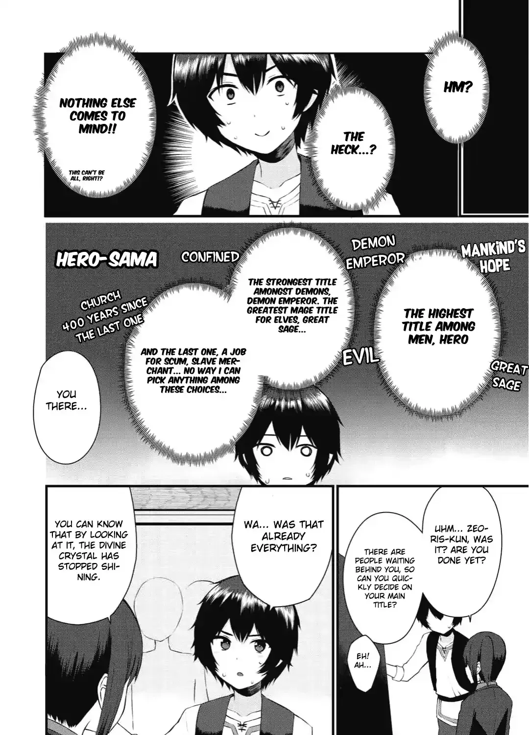 Is the Only Option a Slave Merchant?: Harem? What is that, is It Tasty Chapter 1 page 58 - 