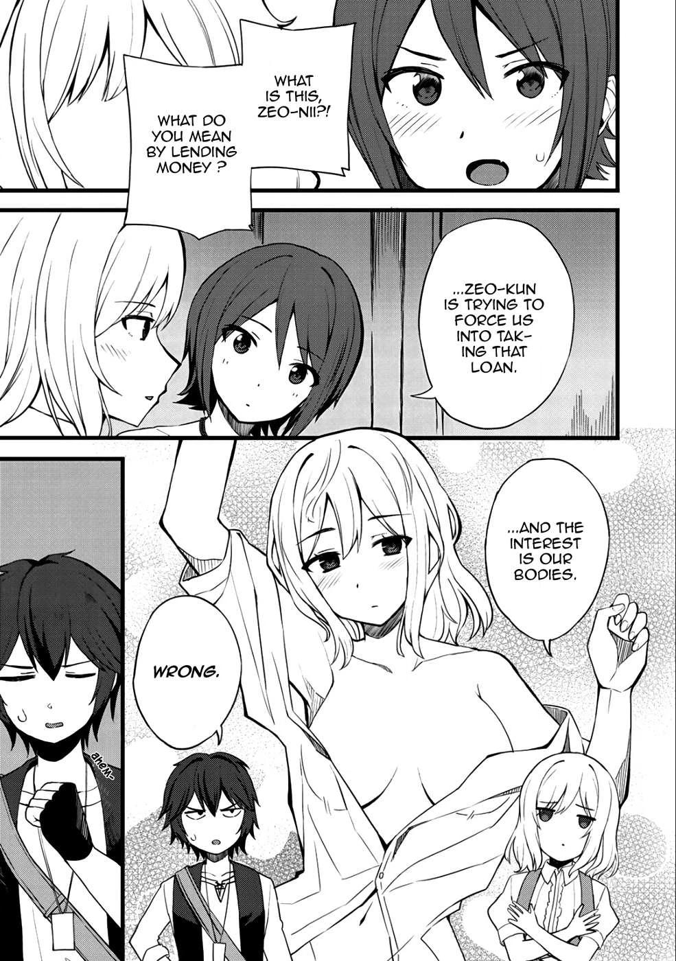 Is the Only Option a Slave Merchant?: Harem? What is that, is It Tasty Chapter 11 page 4 - 