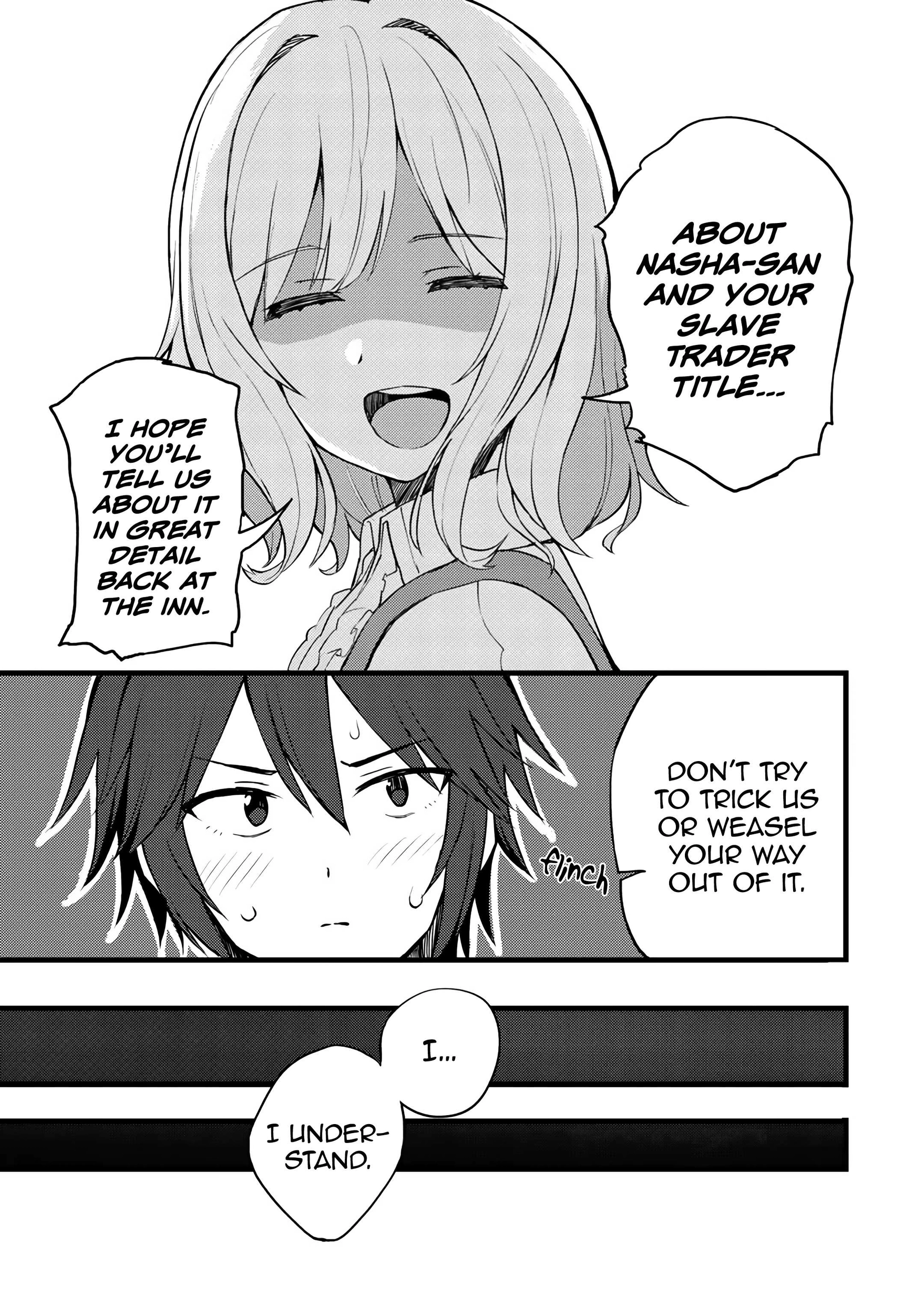 Is the Only Option a Slave Merchant?: Harem? What is that, is It Tasty Chapter 13 page 16 - 