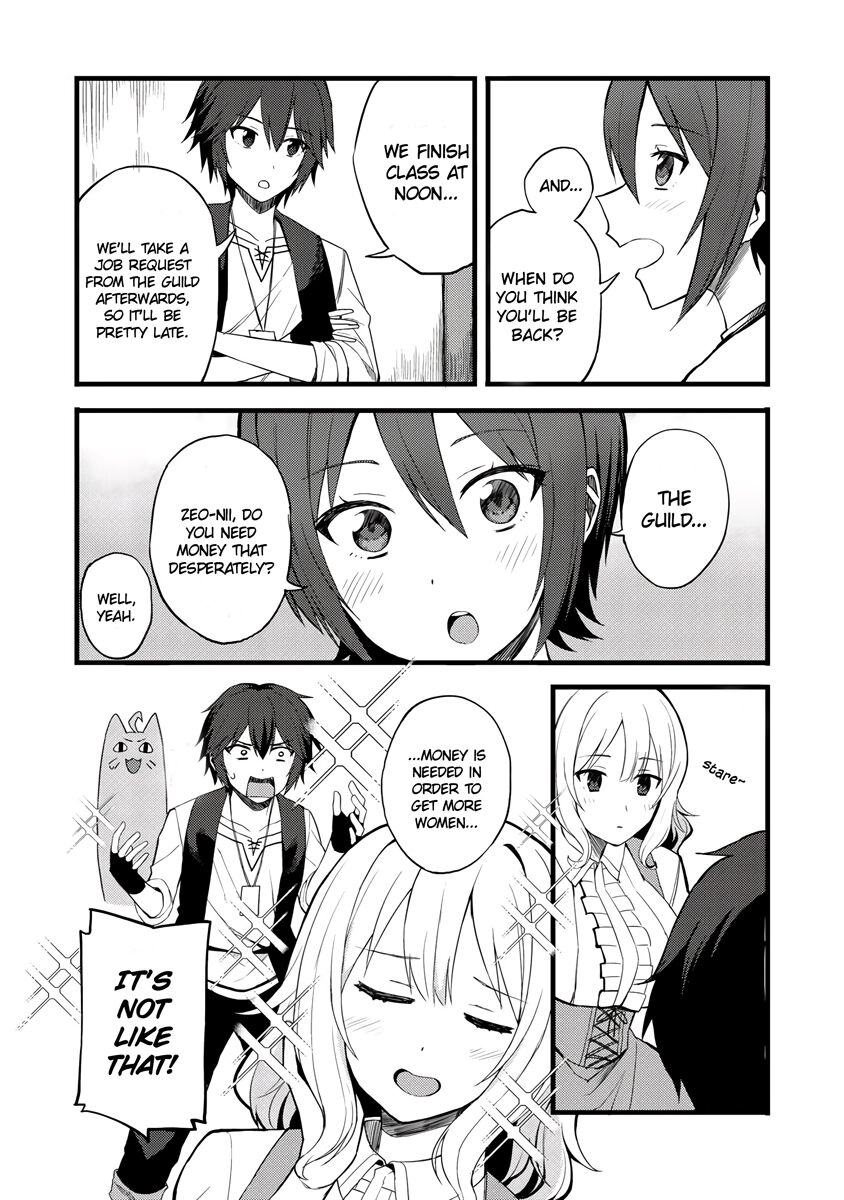 Is the Only Option a Slave Merchant?: Harem? What is that, is It Tasty Chapter 14 page 3 - 