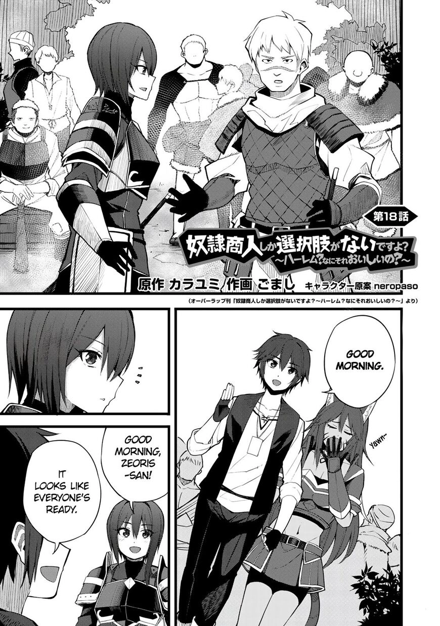 Is the Only Option a Slave Merchant?: Harem? What is that, is It Tasty Chapter 18 page 1 - 