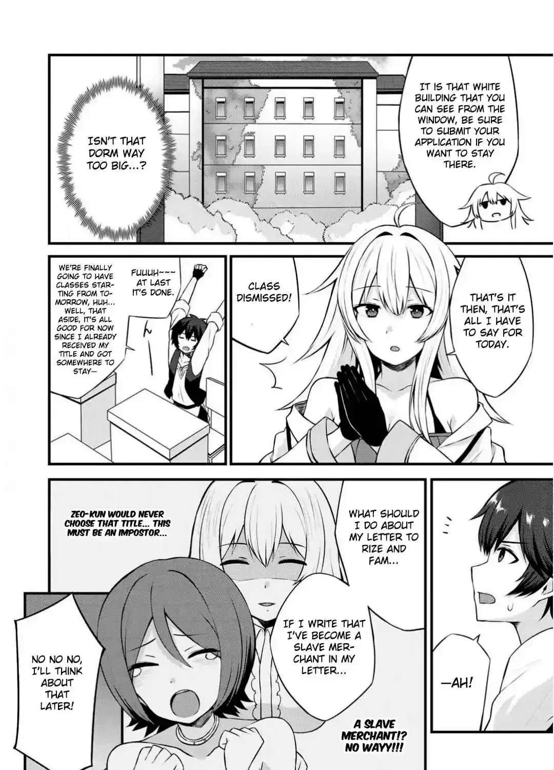 Is the Only Option a Slave Merchant?: Harem? What is that, is It Tasty Chapter 2 page 18 - 