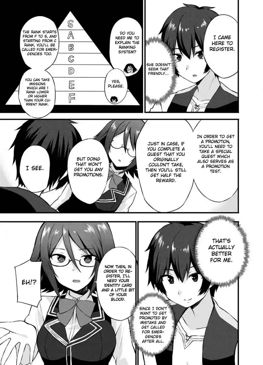 Is the Only Option a Slave Merchant?: Harem? What is that, is It Tasty Chapter 2 page 36 - 