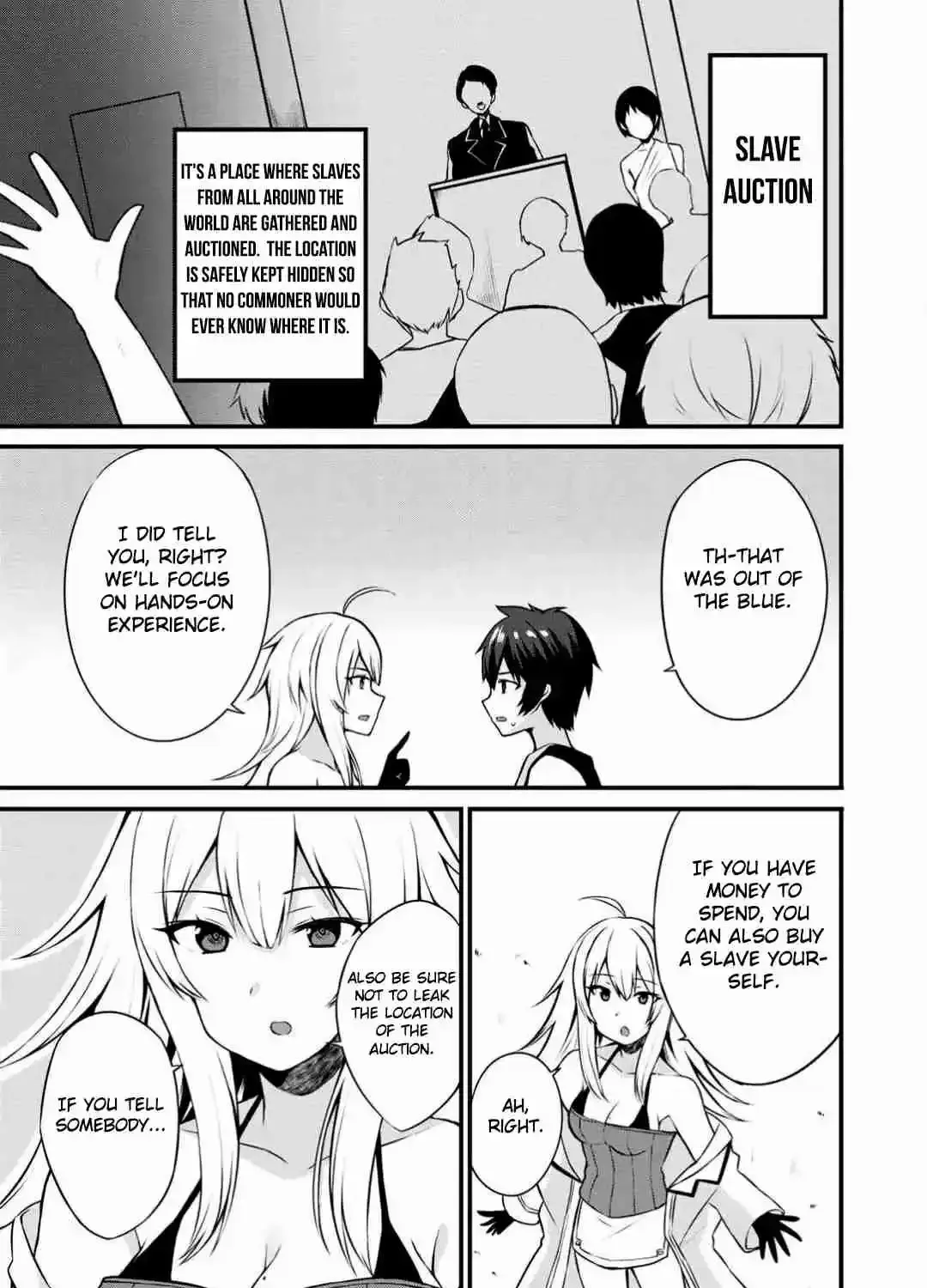 Is the Only Option a Slave Merchant?: Harem? What is that, is It Tasty Chapter 2 page 52 - 