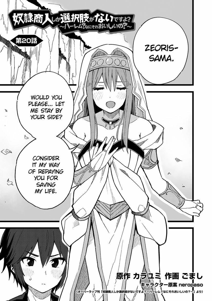 Is the Only Option a Slave Merchant?: Harem? What is that, is It Tasty Chapter 20 page 1 - 