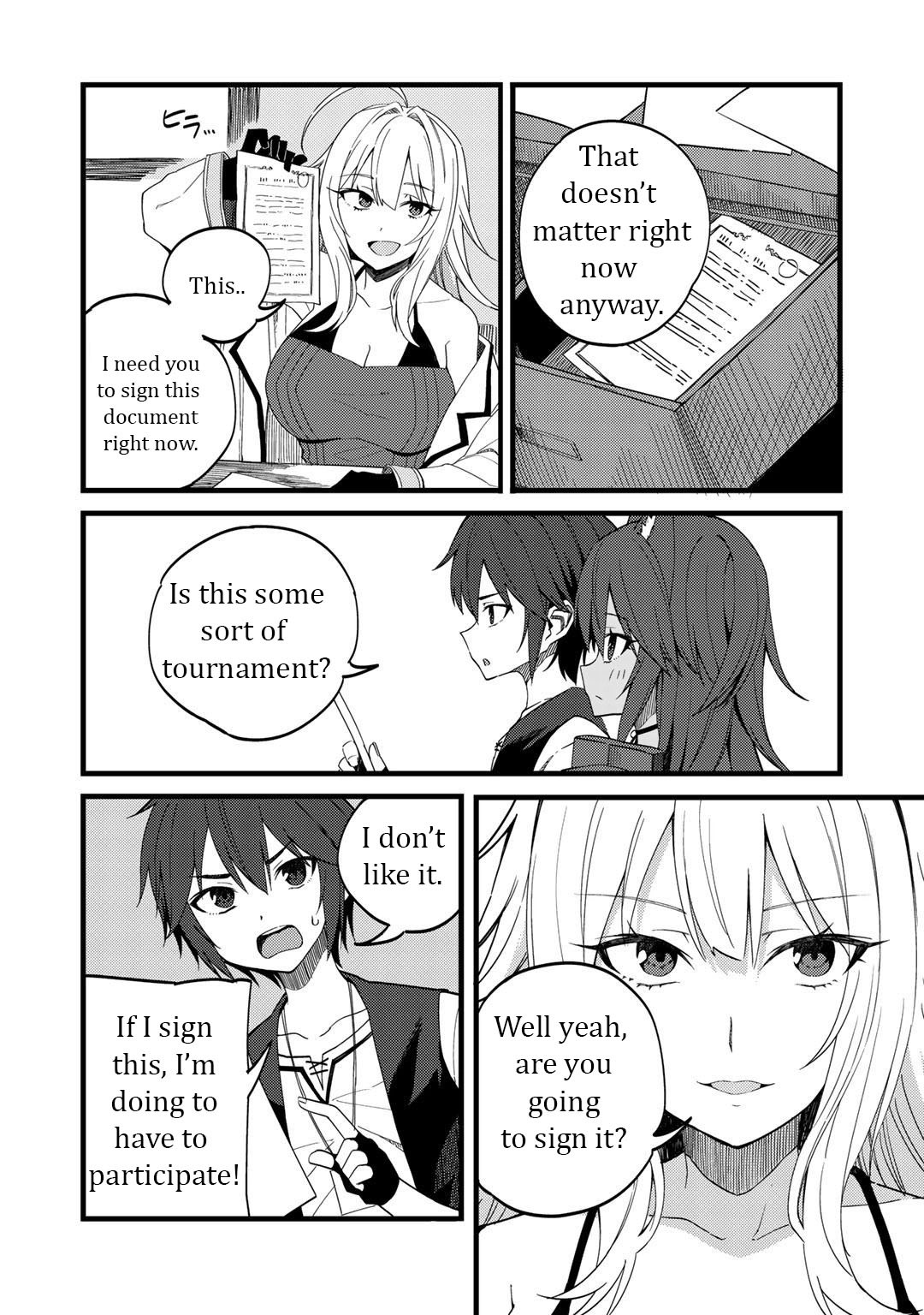 Is the Only Option a Slave Merchant?: Harem? What is that, is It Tasty Chapter 24 page 3 - 