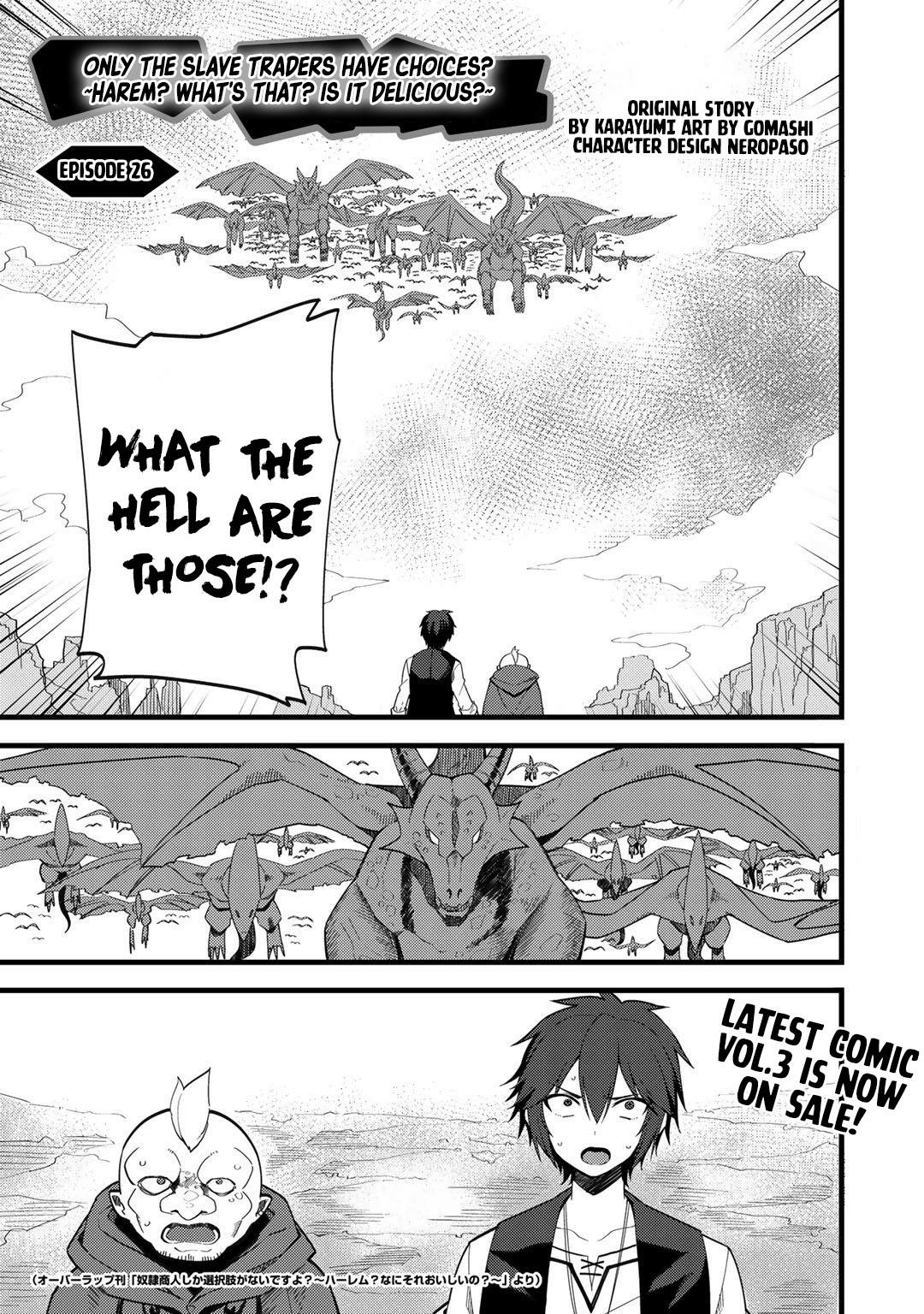 Is the Only Option a Slave Merchant?: Harem? What is that, is It Tasty Chapter 26 page 1 - 