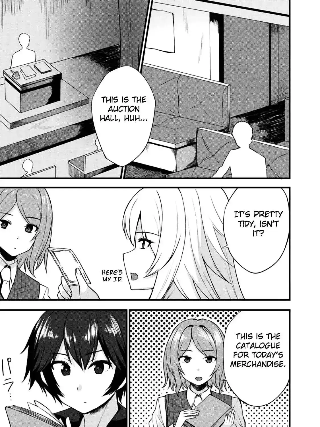 Is the Only Option a Slave Merchant?: Harem? What is that, is It Tasty Chapter 3 page 15 - 