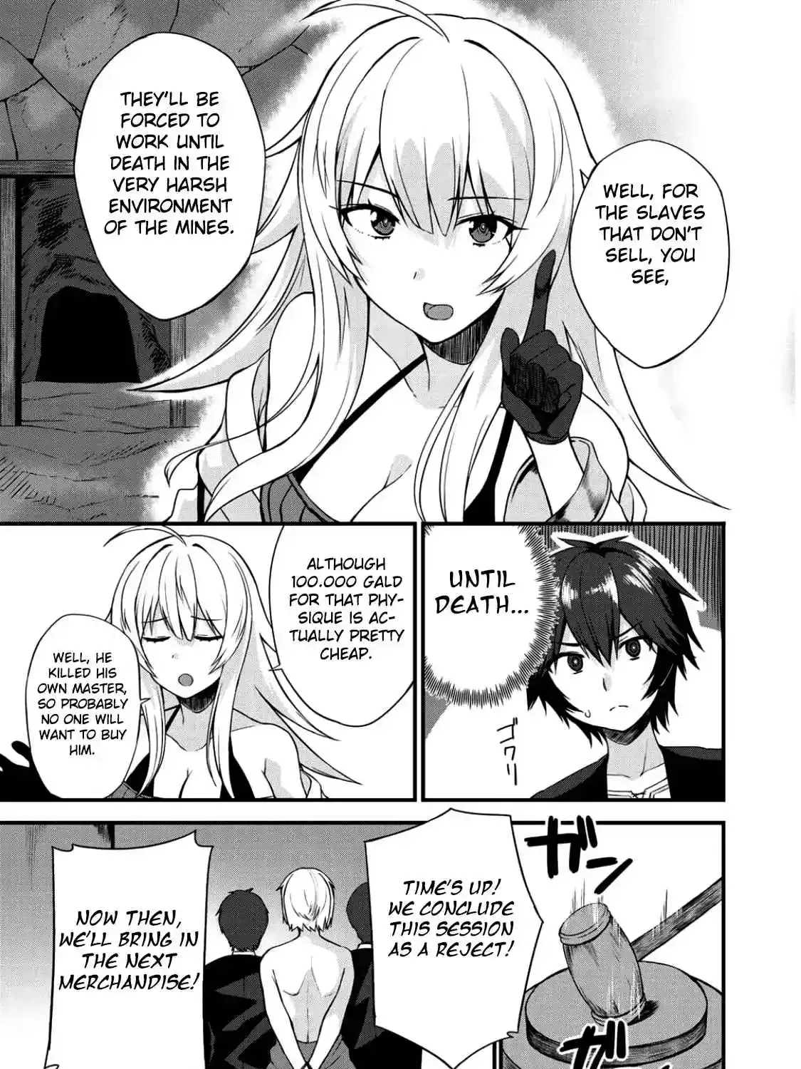 Is the Only Option a Slave Merchant?: Harem? What is that, is It Tasty Chapter 3 page 23 - 