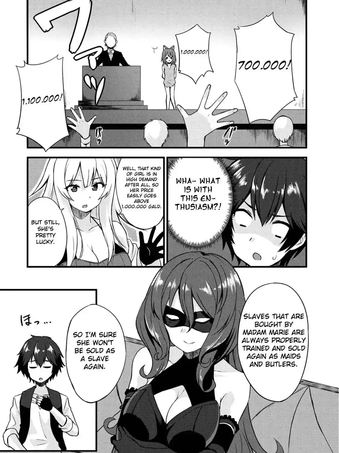 Is the Only Option a Slave Merchant?: Harem? What is that, is It Tasty Chapter 3 page 27 - 
