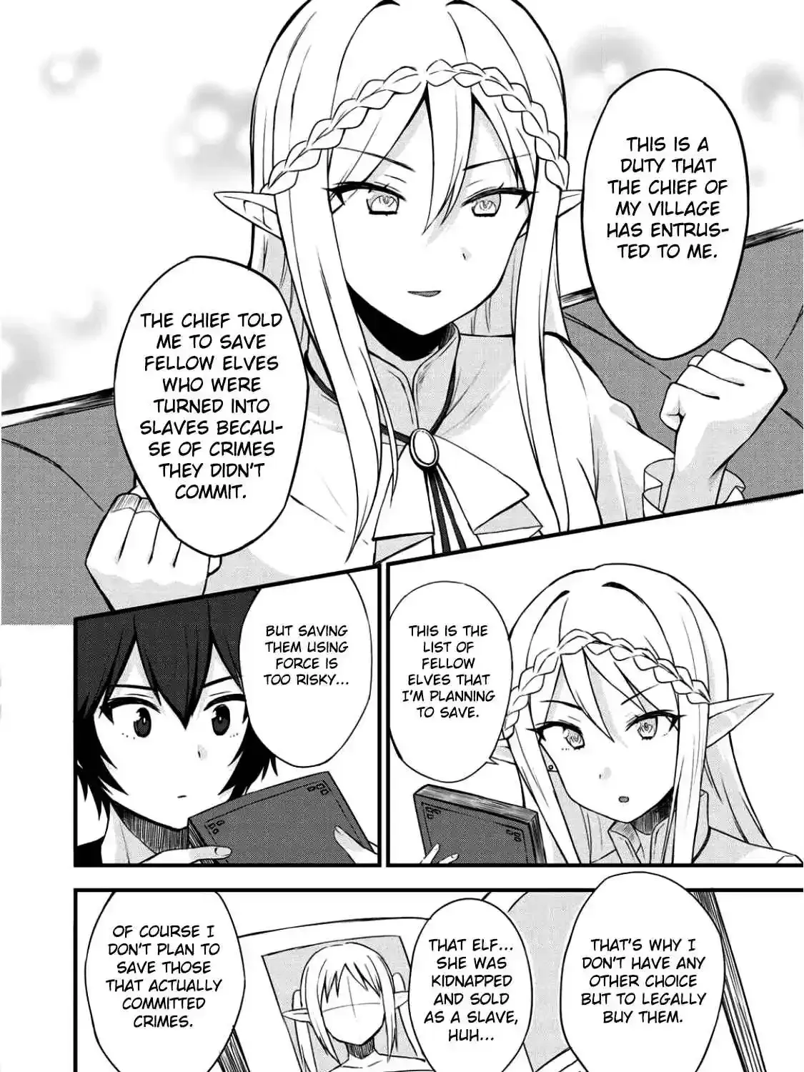 Is the Only Option a Slave Merchant?: Harem? What is that, is It Tasty Chapter 3 page 37 - 