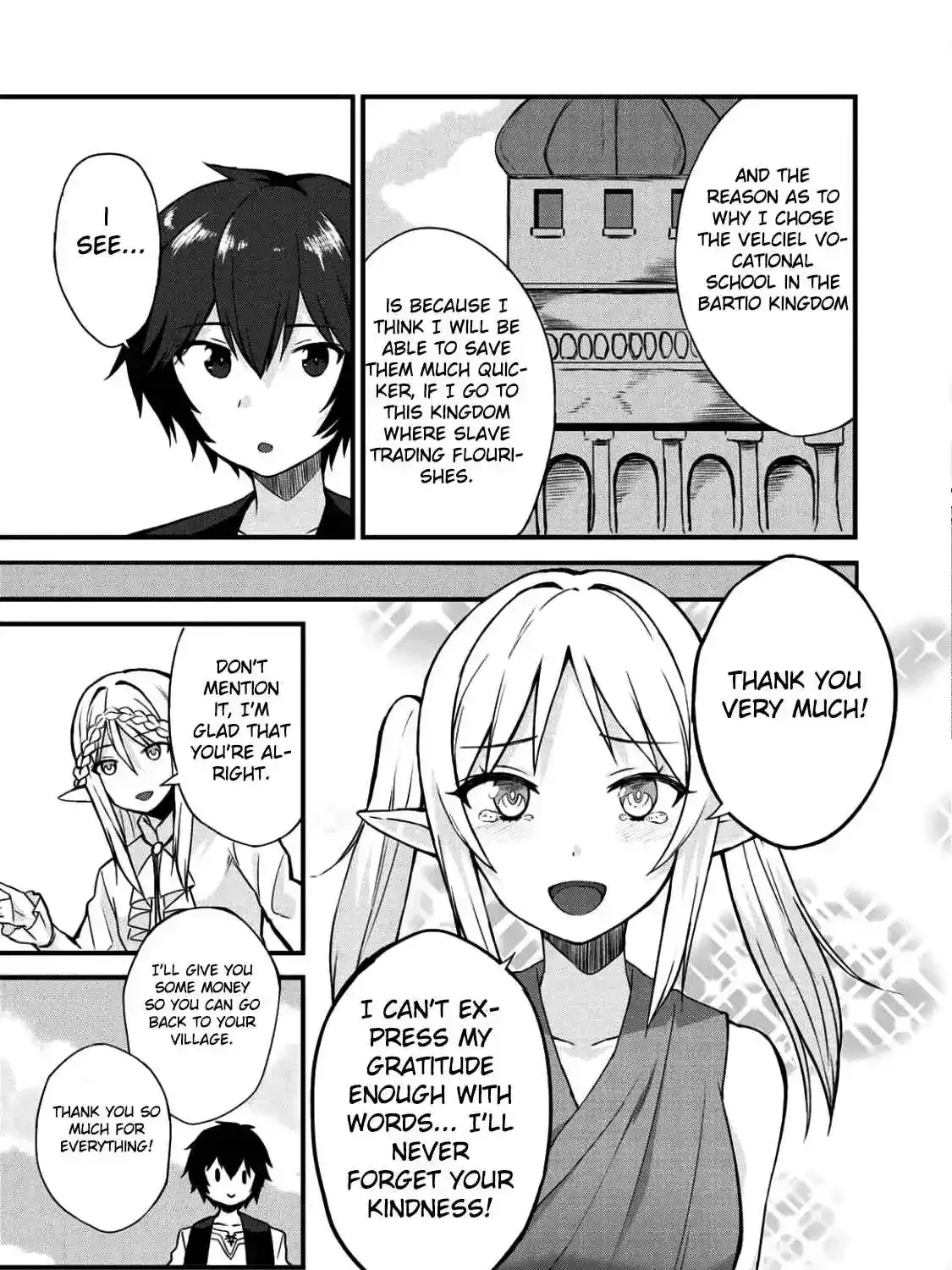 Is the Only Option a Slave Merchant?: Harem? What is that, is It Tasty Chapter 3 page 39 - 