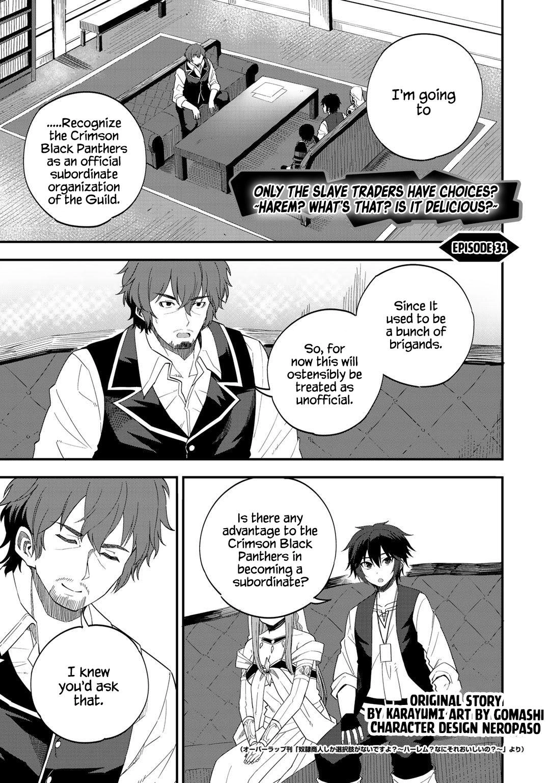 Is the Only Option a Slave Merchant?: Harem? What is that, is It Tasty Chapter 31 page 1 - 
