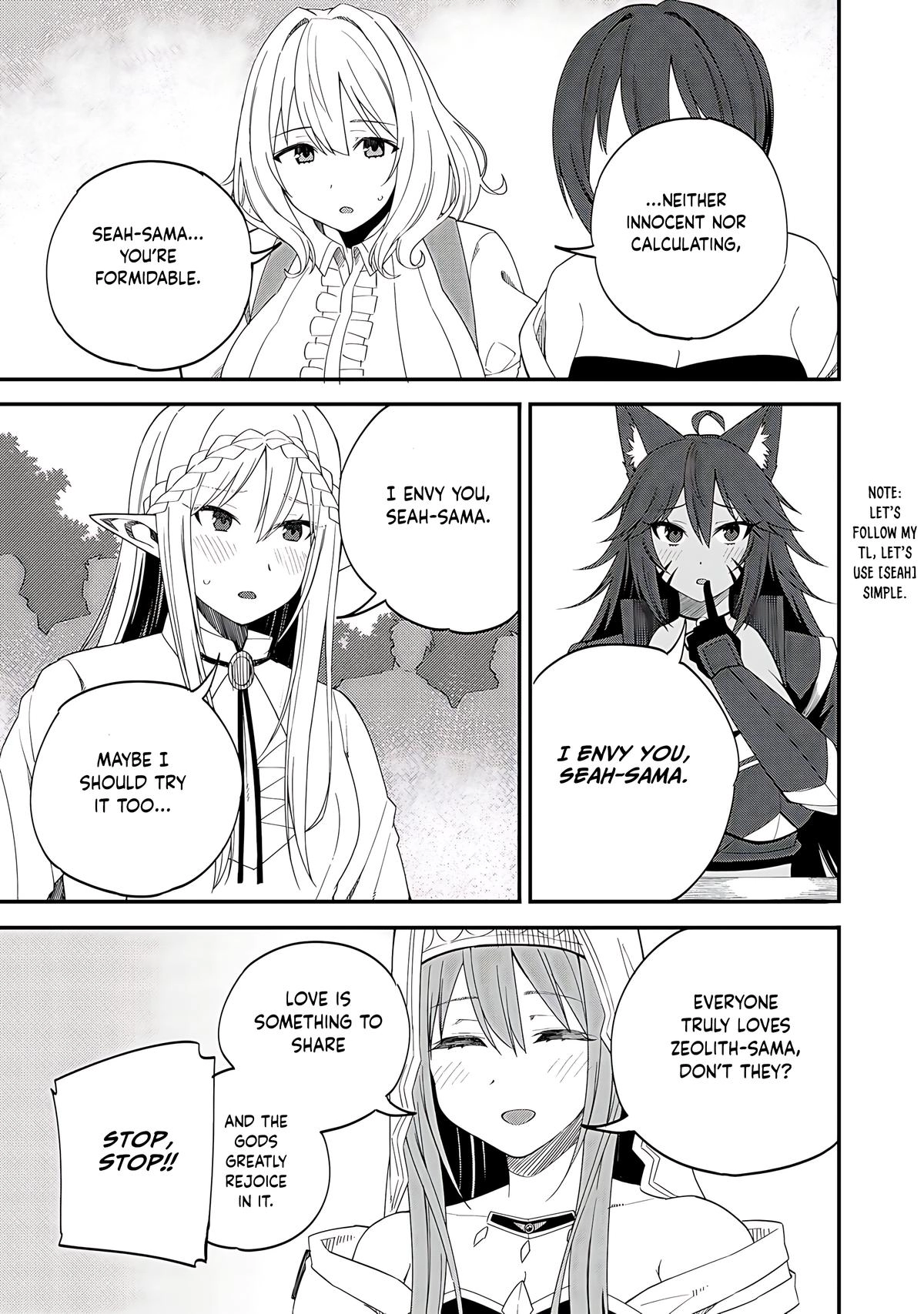 Is the Only Option a Slave Merchant?: Harem? What is that, is It Tasty Chapter 32.1 page 10 - 