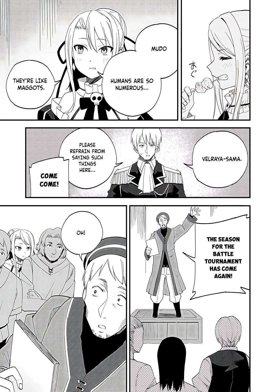 Is the Only Option a Slave Merchant?: Harem? What is that, is It Tasty Chapter 32.2 page 12 - 