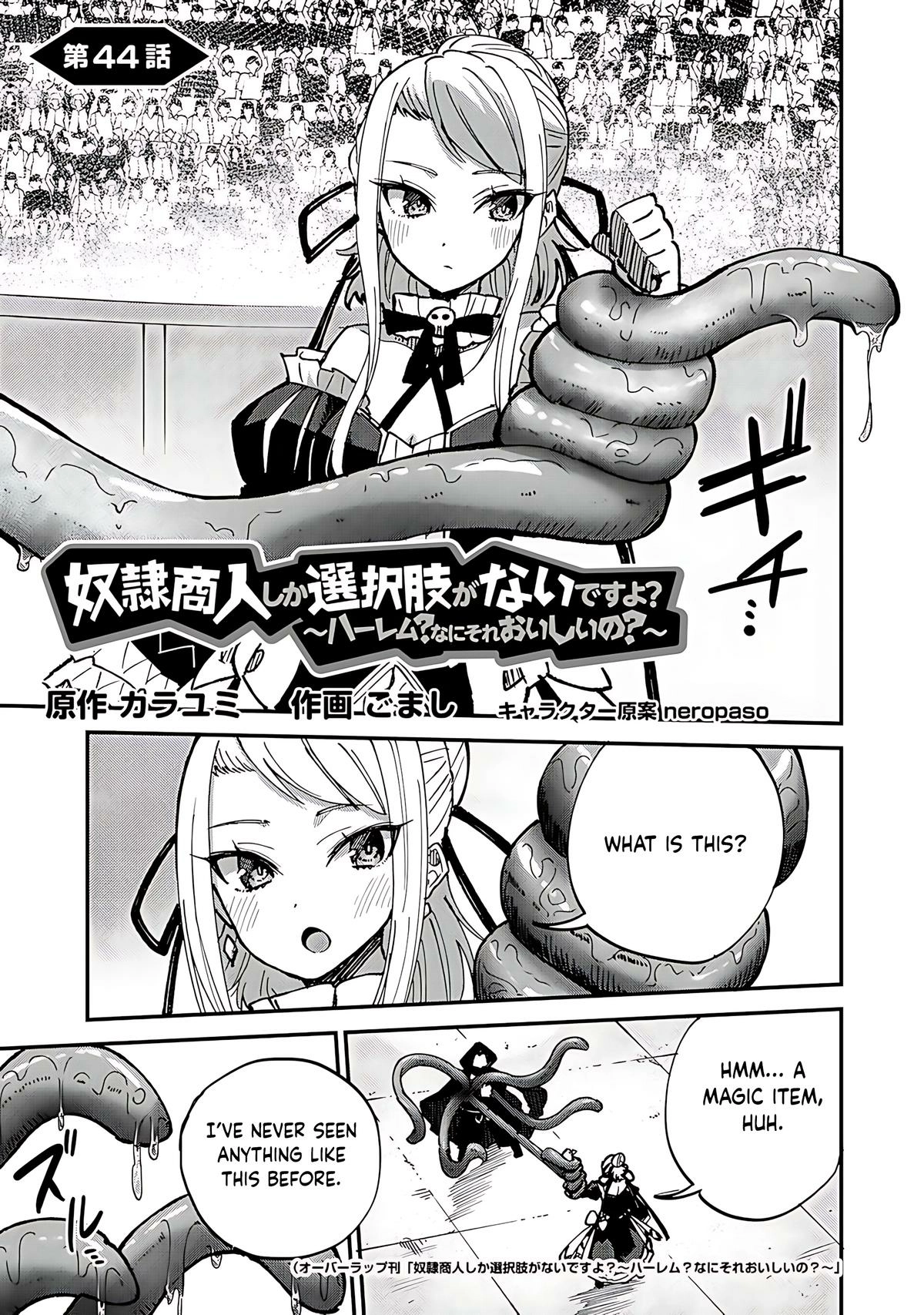Is the Only Option a Slave Merchant?: Harem? What is that, is It Tasty Chapter 44 page 2 - 