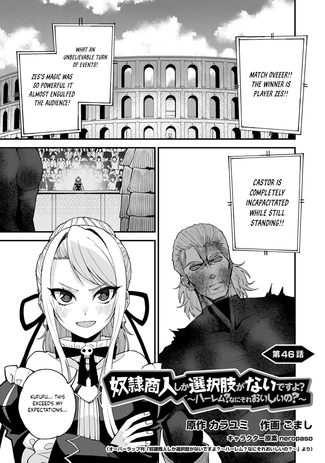 Is the Only Option a Slave Merchant?: Harem? What is that, is It Tasty Chapter 46 page 2 - 