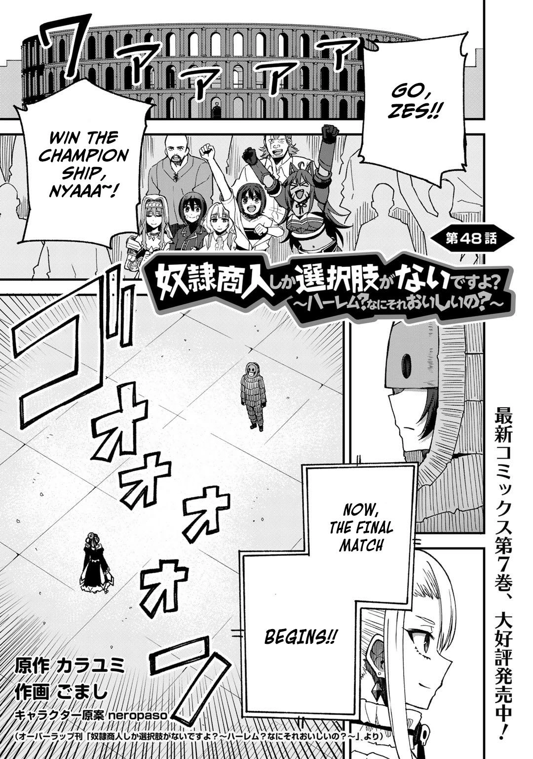 Is the Only Option a Slave Merchant?: Harem? What is that, is It Tasty Chapter 48 page 2 - 