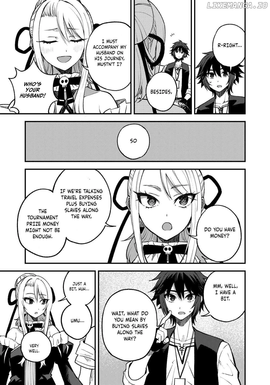 Is the Only Option a Slave Merchant?: Harem? What is that, is It Tasty Chapter 57 page 12 - 