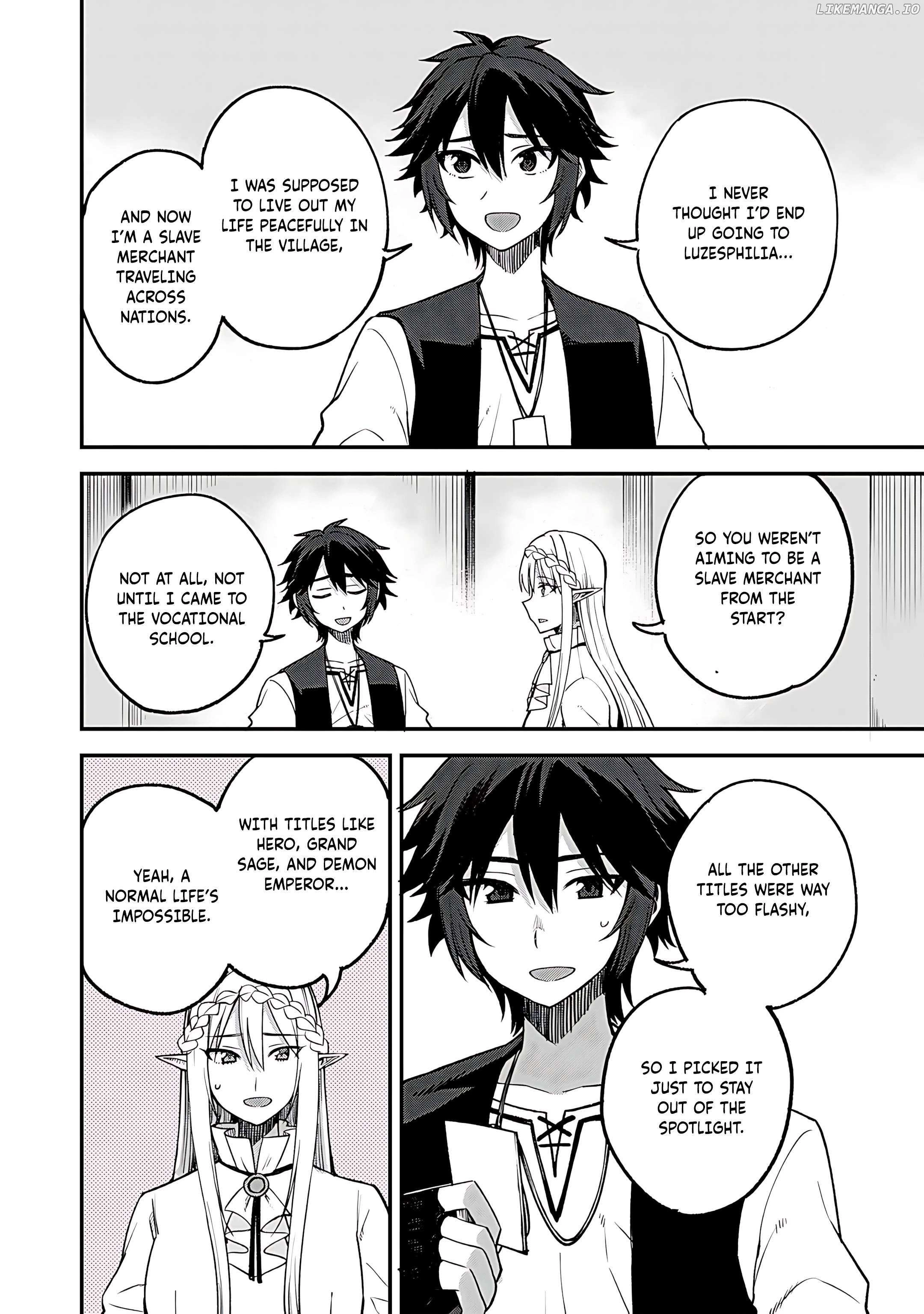 Is the Only Option a Slave Merchant?: Harem? What is that, is It Tasty Chapter 59 page 13 - 