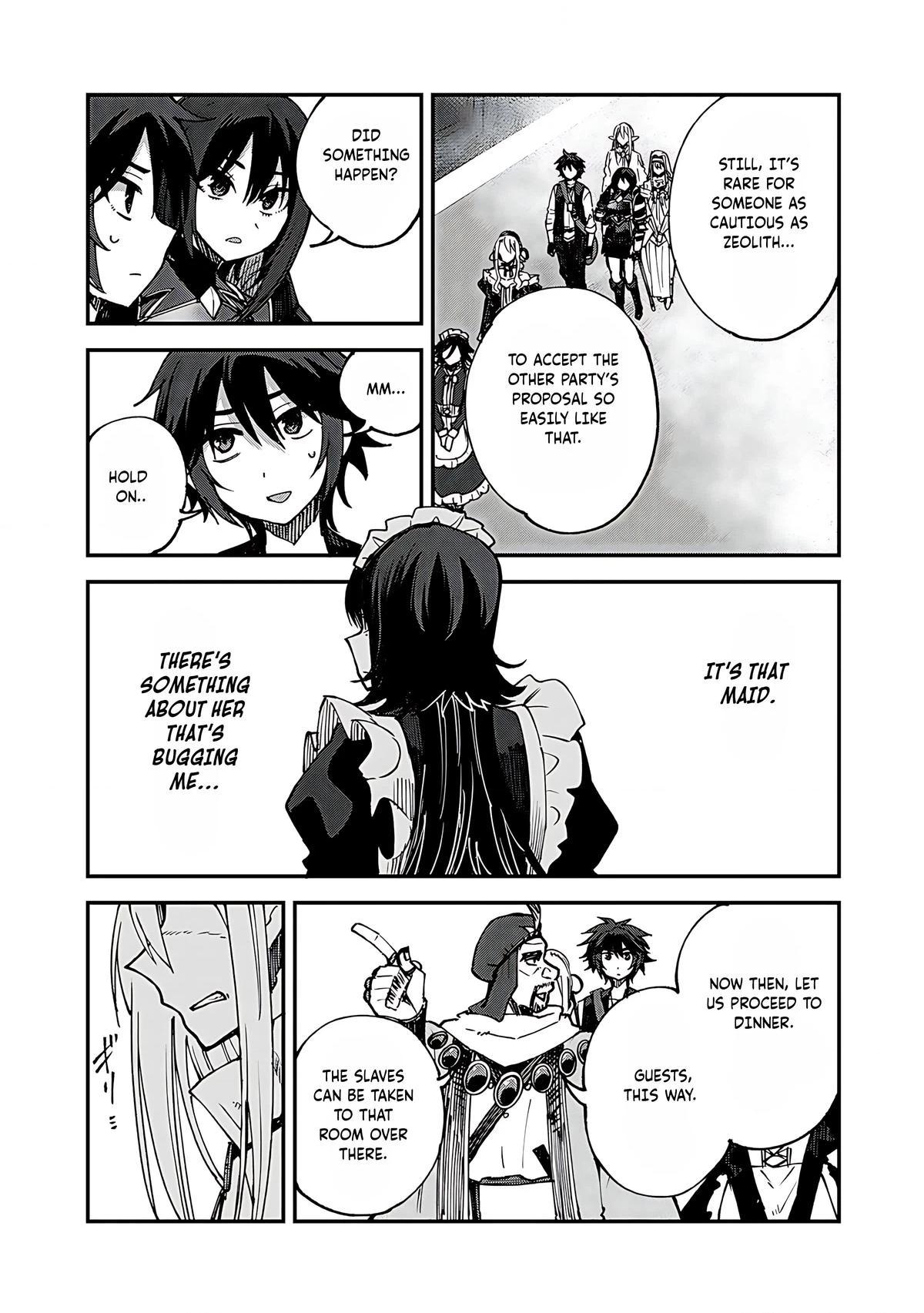 Is the Only Option a Slave Merchant?: Harem? What is that, is It Tasty Chapter 61 page 4 - 