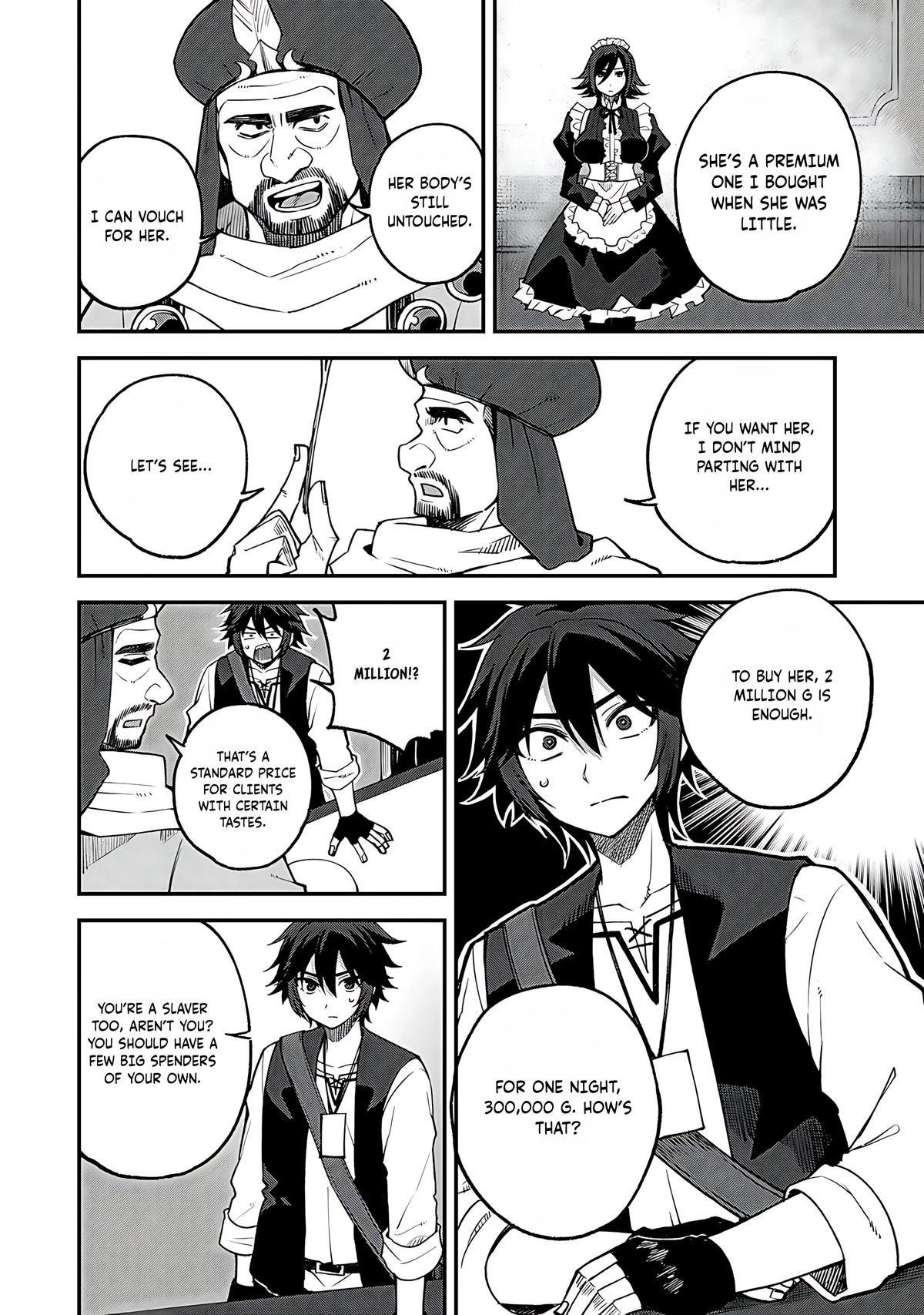 Is the Only Option a Slave Merchant?: Harem? What is that, is It Tasty Chapter 61 page 9 - 