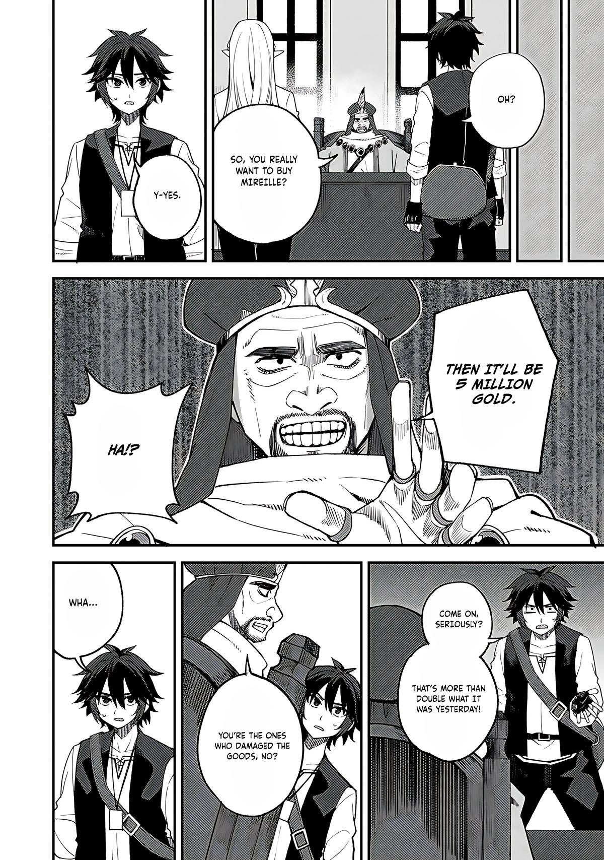 Is the Only Option a Slave Merchant?: Harem? What is that, is It Tasty Chapter 62 page 13 - 