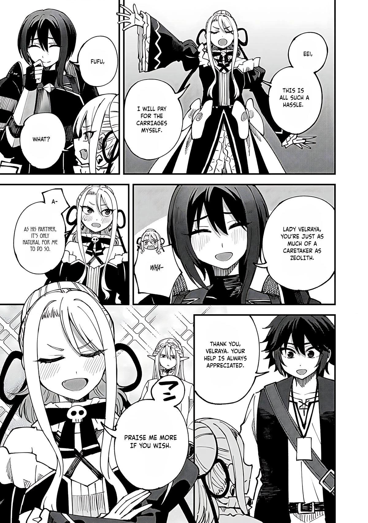 Is the Only Option a Slave Merchant?: Harem? What is that, is It Tasty Chapter 64 page 8 - 