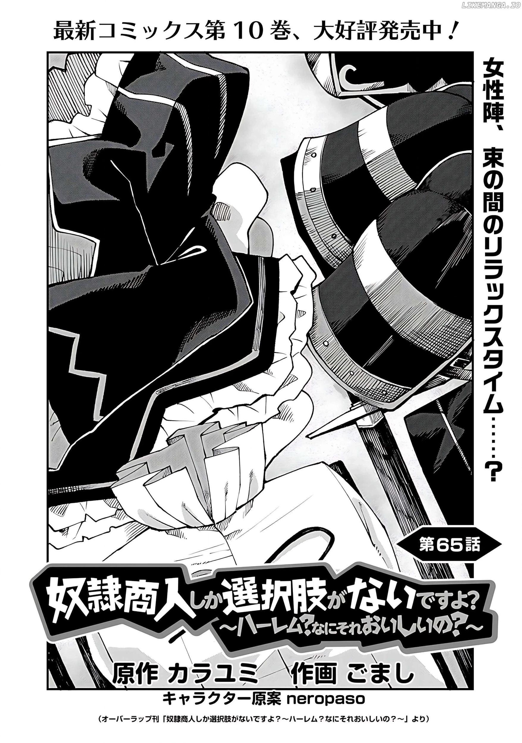 Is the Only Option a Slave Merchant?: Harem? What is that, is It Tasty Chapter 65 page 3 - 