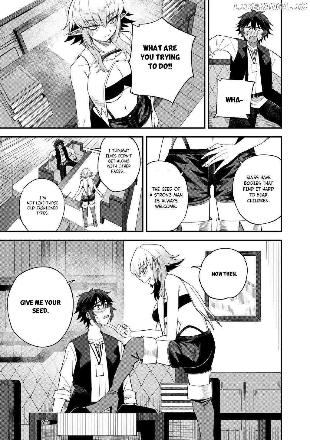 Is the Only Option a Slave Merchant?: Harem? What is that, is It Tasty Chapter 67 page 22 - 