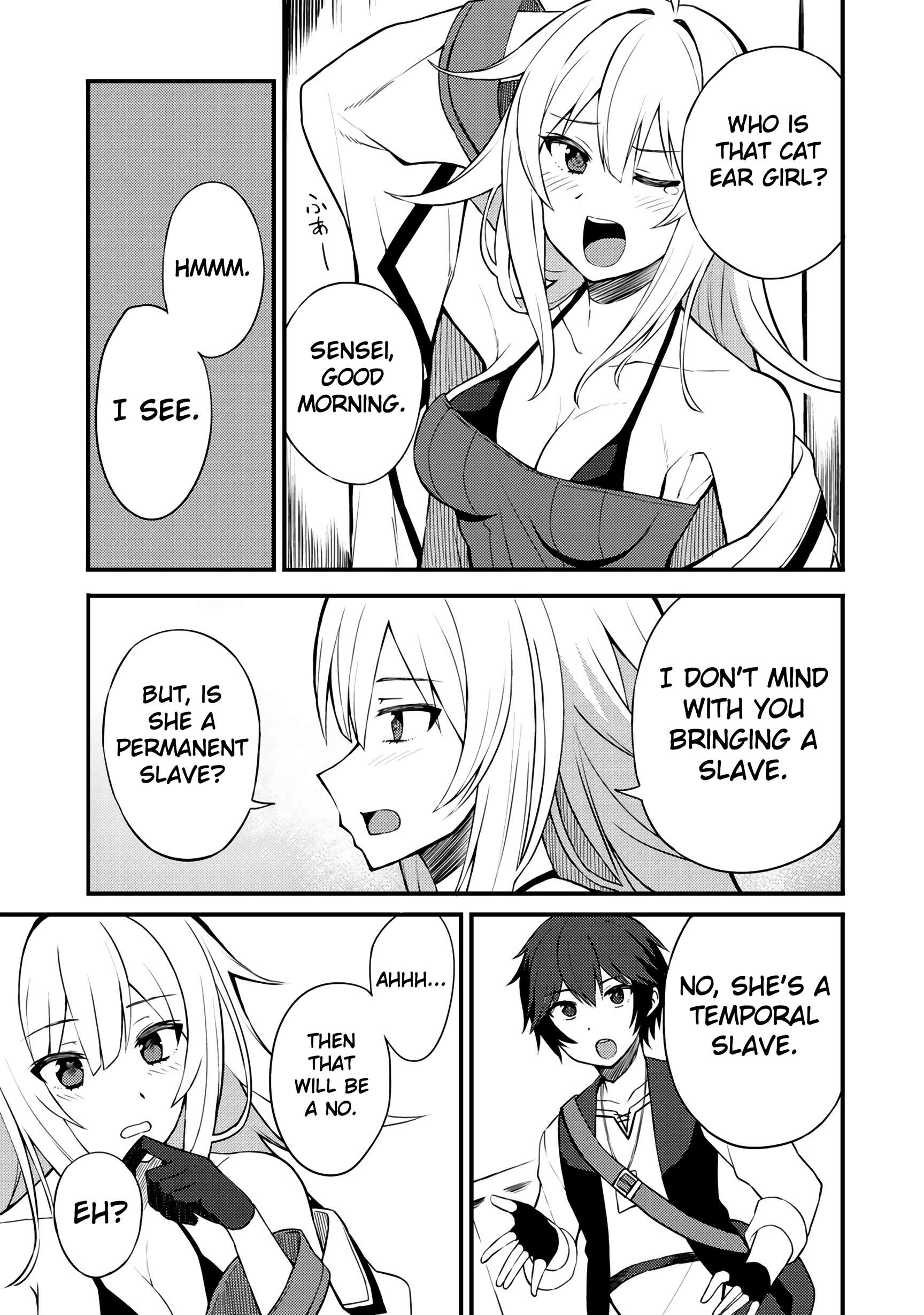 Is the Only Option a Slave Merchant?: Harem? What is that, is It Tasty Chapter 7 page 18 - 