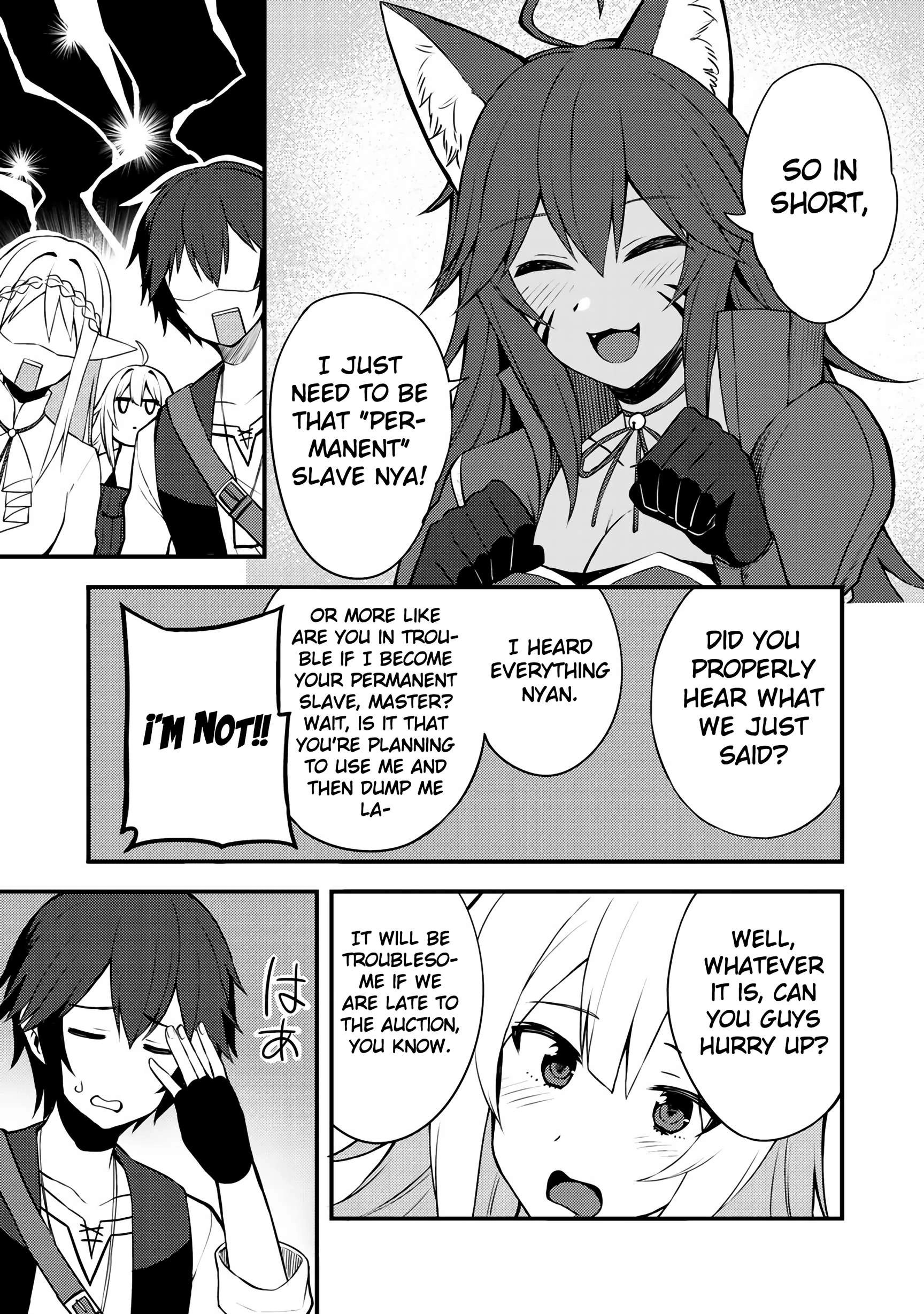Is the Only Option a Slave Merchant?: Harem? What is that, is It Tasty Chapter 7 page 20 - 