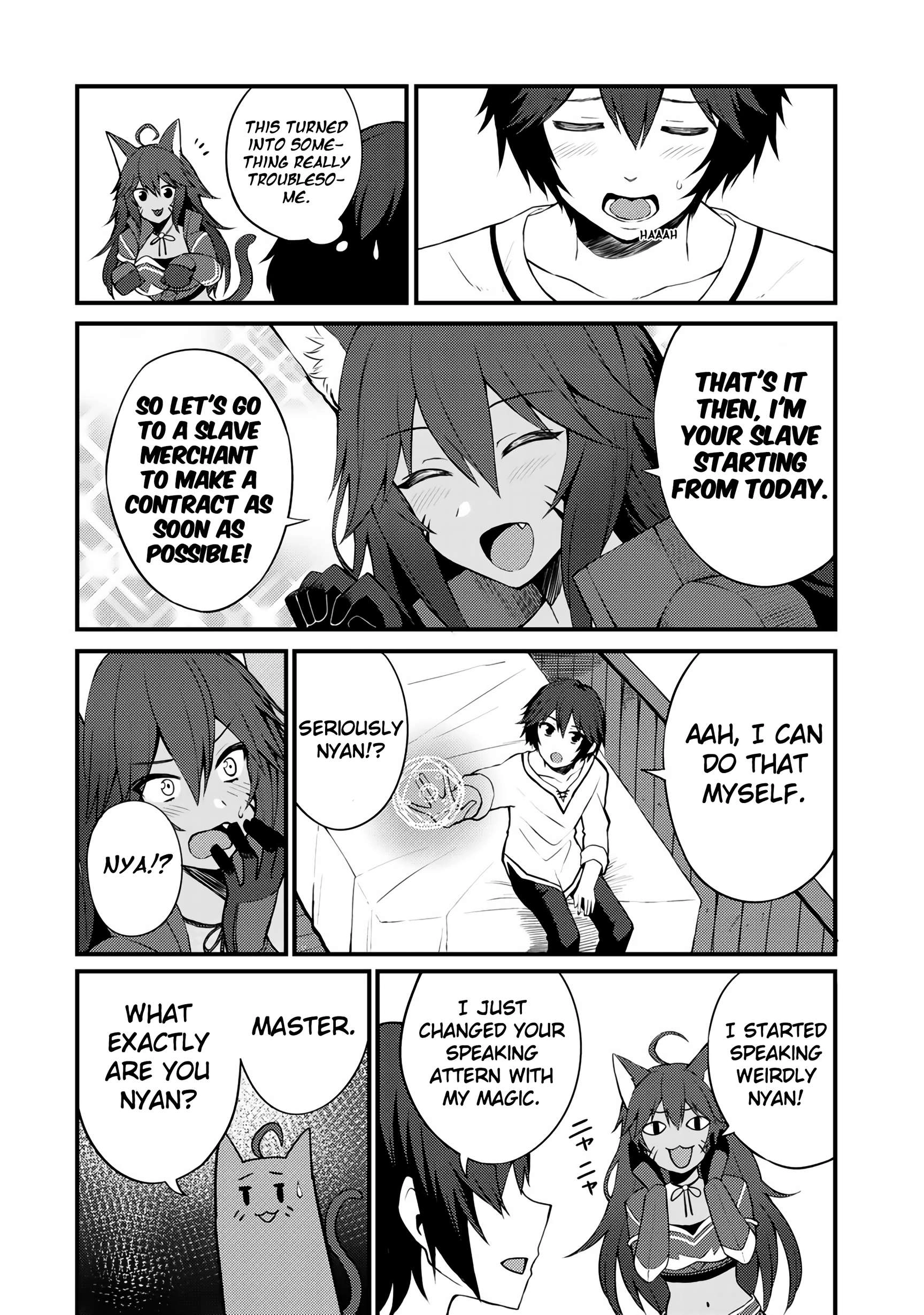 Is the Only Option a Slave Merchant?: Harem? What is that, is It Tasty Chapter 7 page 5 - 